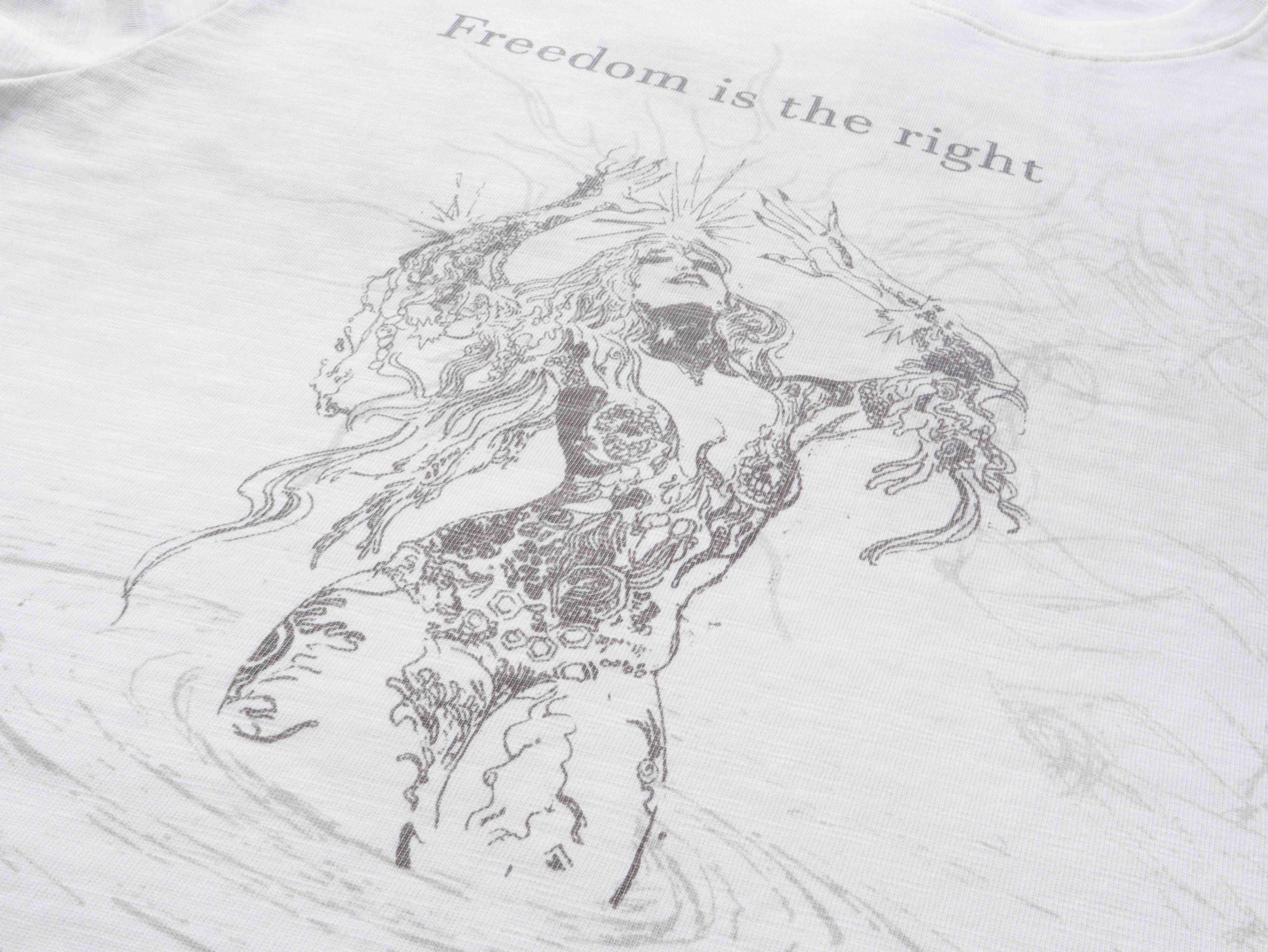 CapCabin “Freedom Sketch Long Sleeve Tee”
