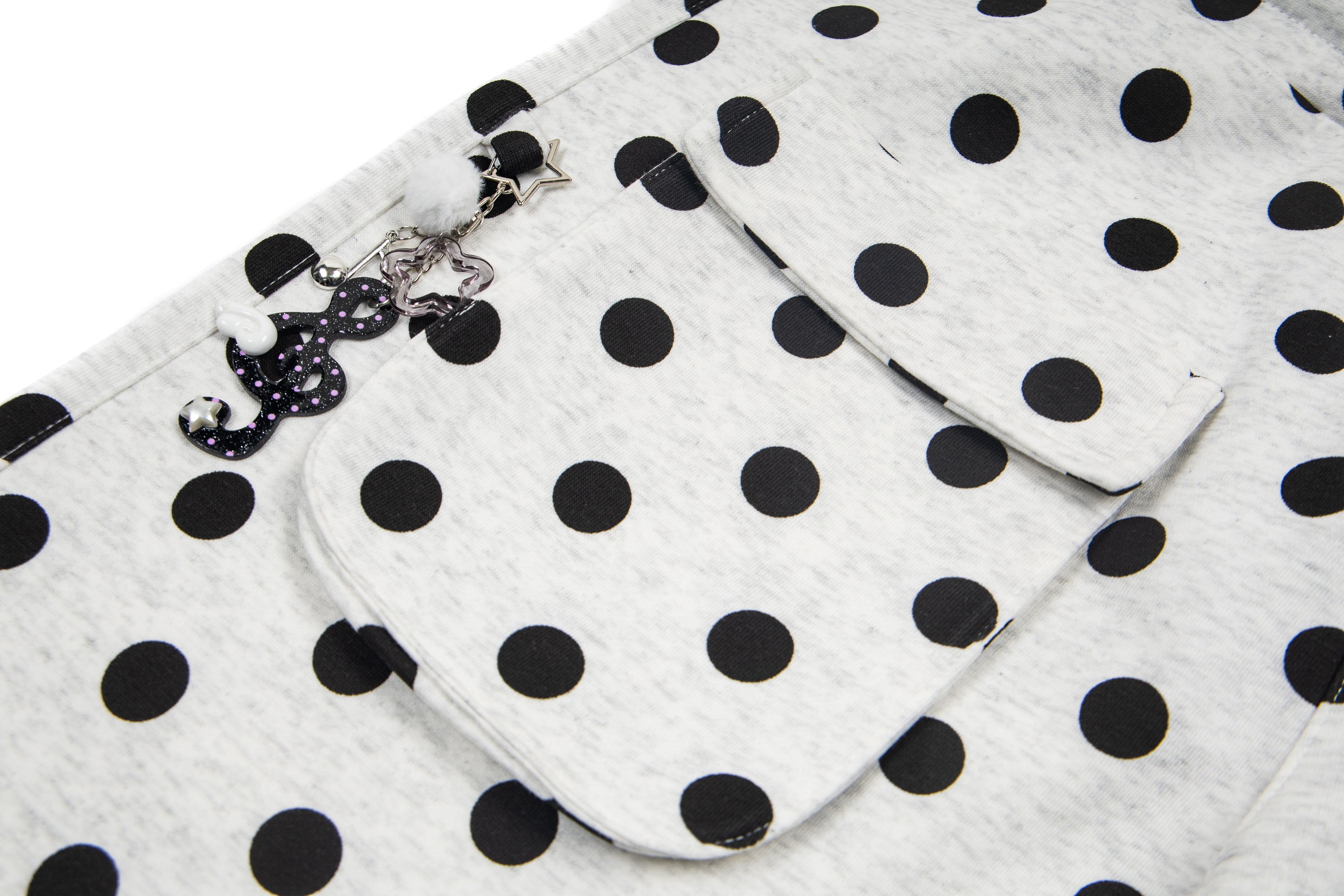 CapCabin Polka Dot Cargo Pants