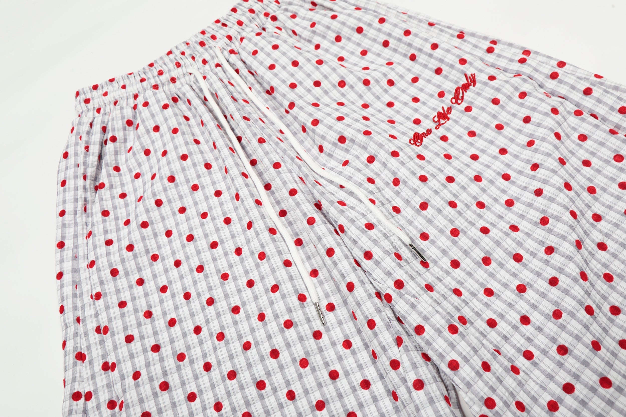 CapCabin Polka Dot Wide-Leg Pants