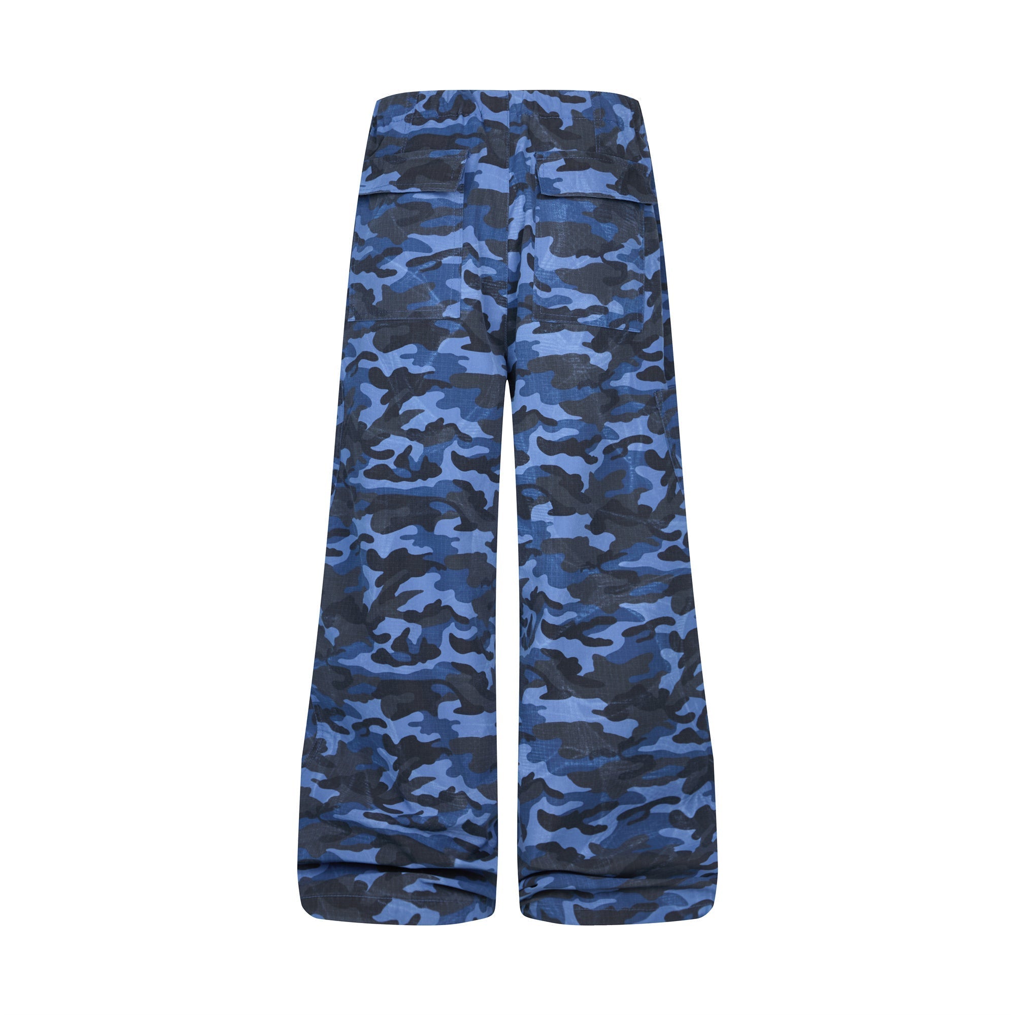 CapCabin Pink Camo Wide-Leg Pants