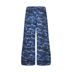 CapCabin Pink Camo Wide-Leg Pants