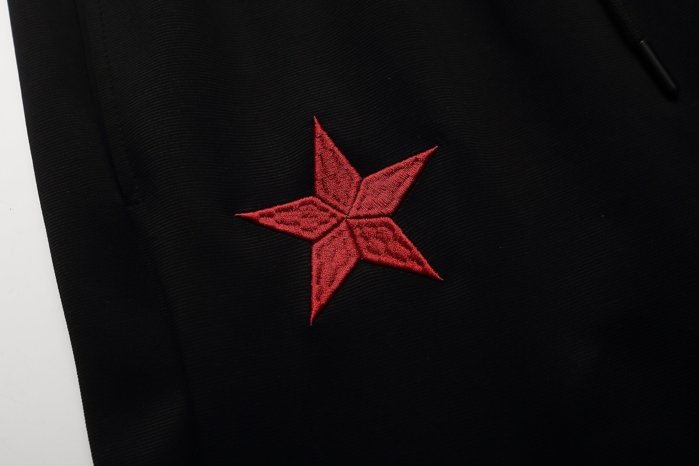 CapCabin Star Embroidery Wide-Leg Sweatpants