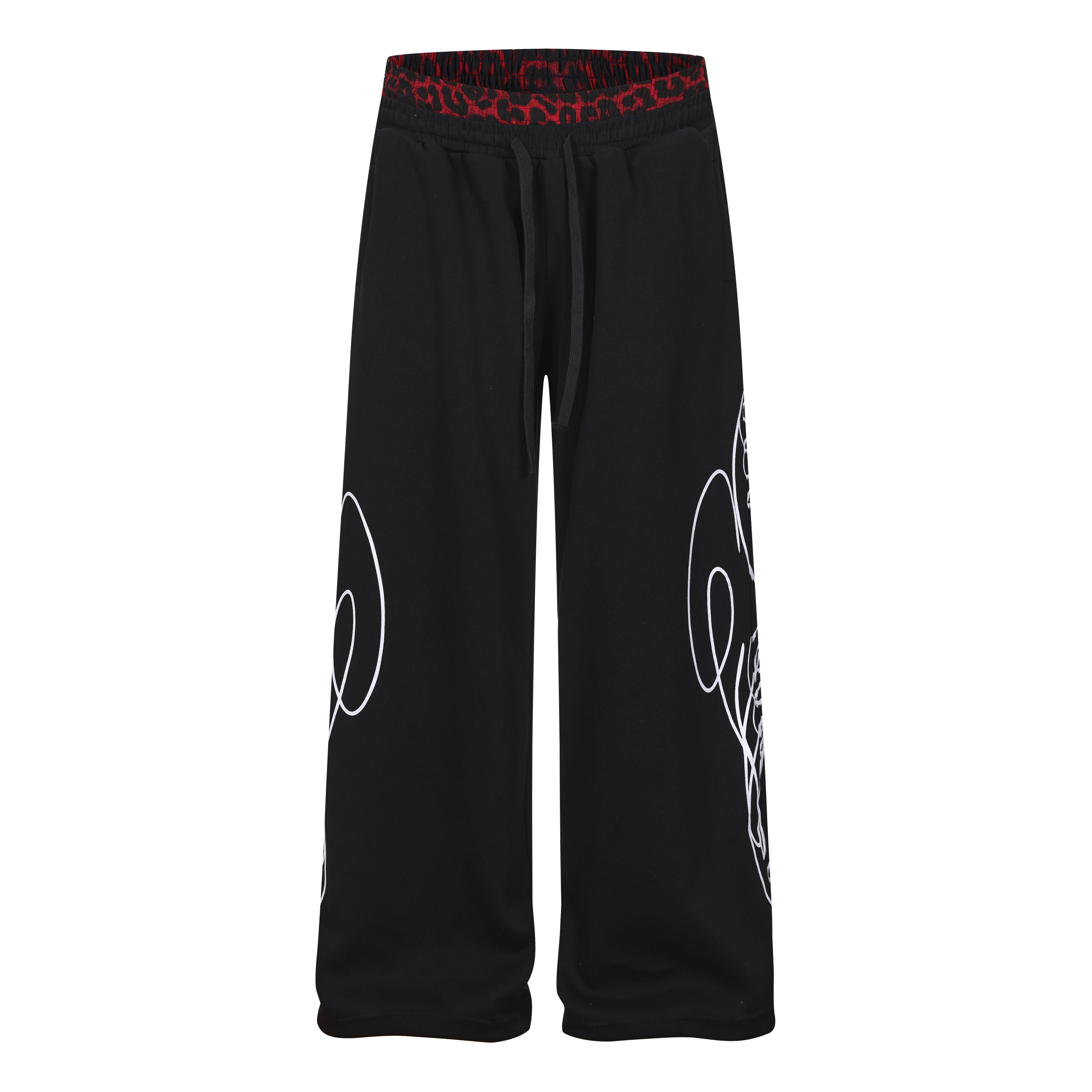 CapCabin Leopard Panel Sweatpants