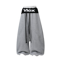 CapCabin Wide-Leg Sweatpants