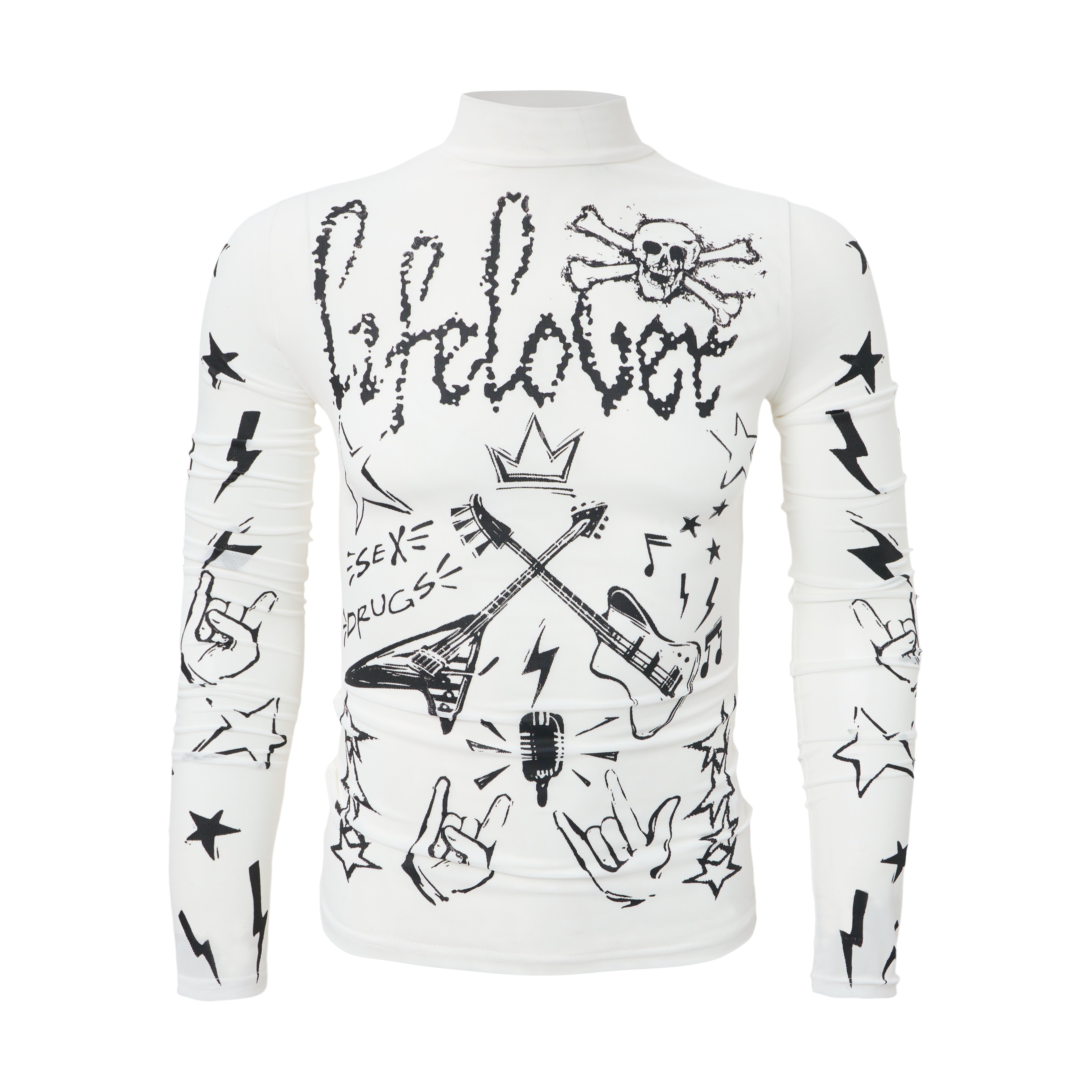 CapCabin Graphic Long Sleeve Top