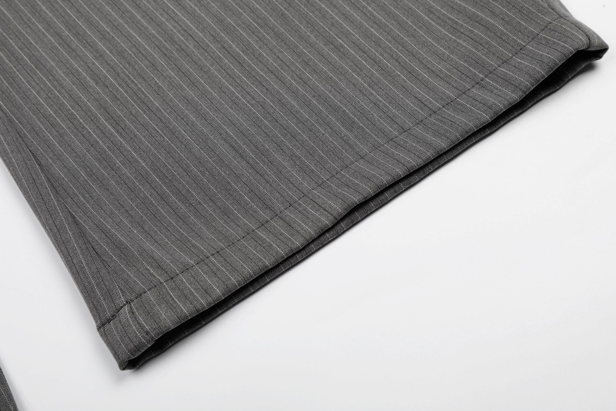 CapCabin “Pinstripe Symphony Wide-Leg Pants”
