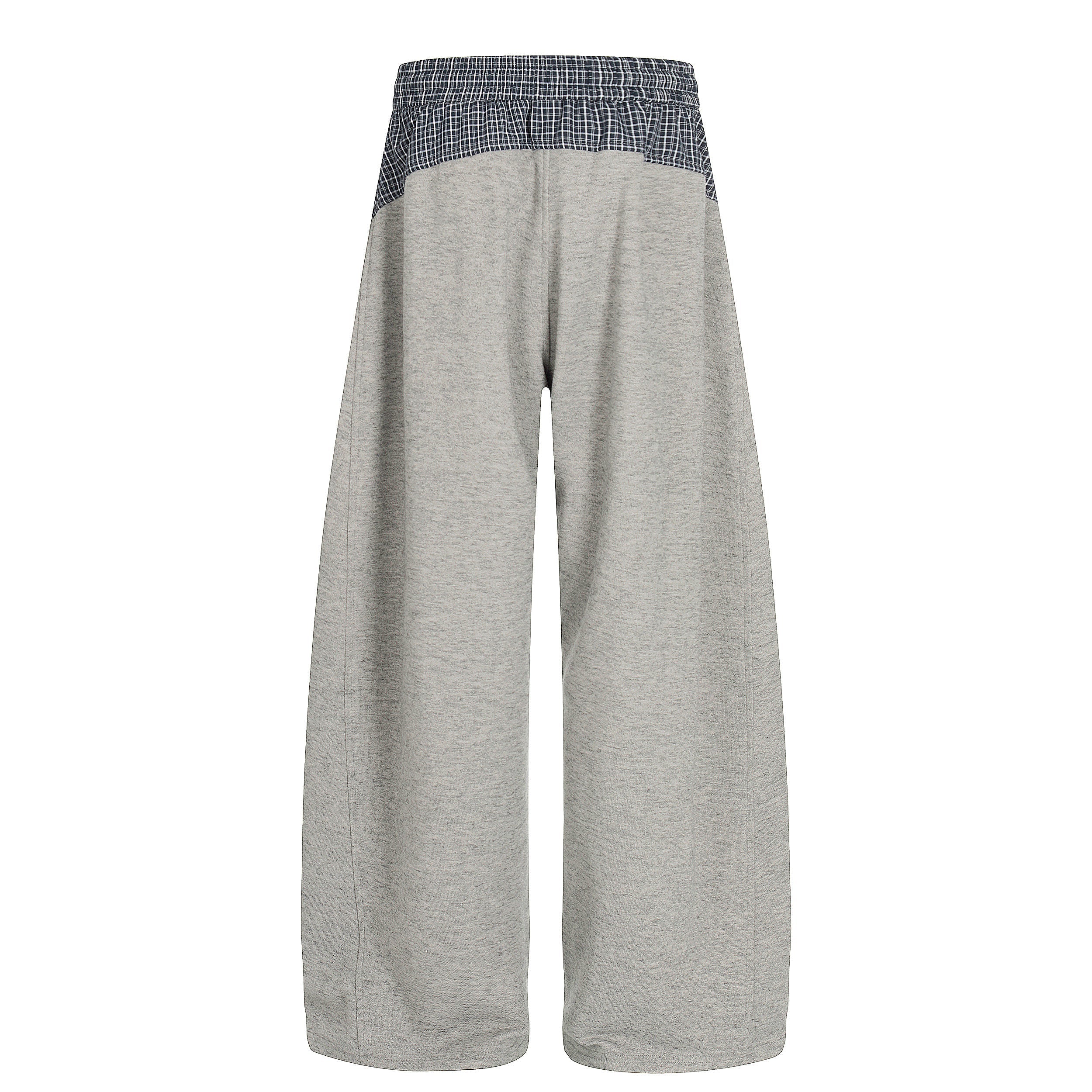 CapCabin Layered Waist Wide-Leg Mesh Pants