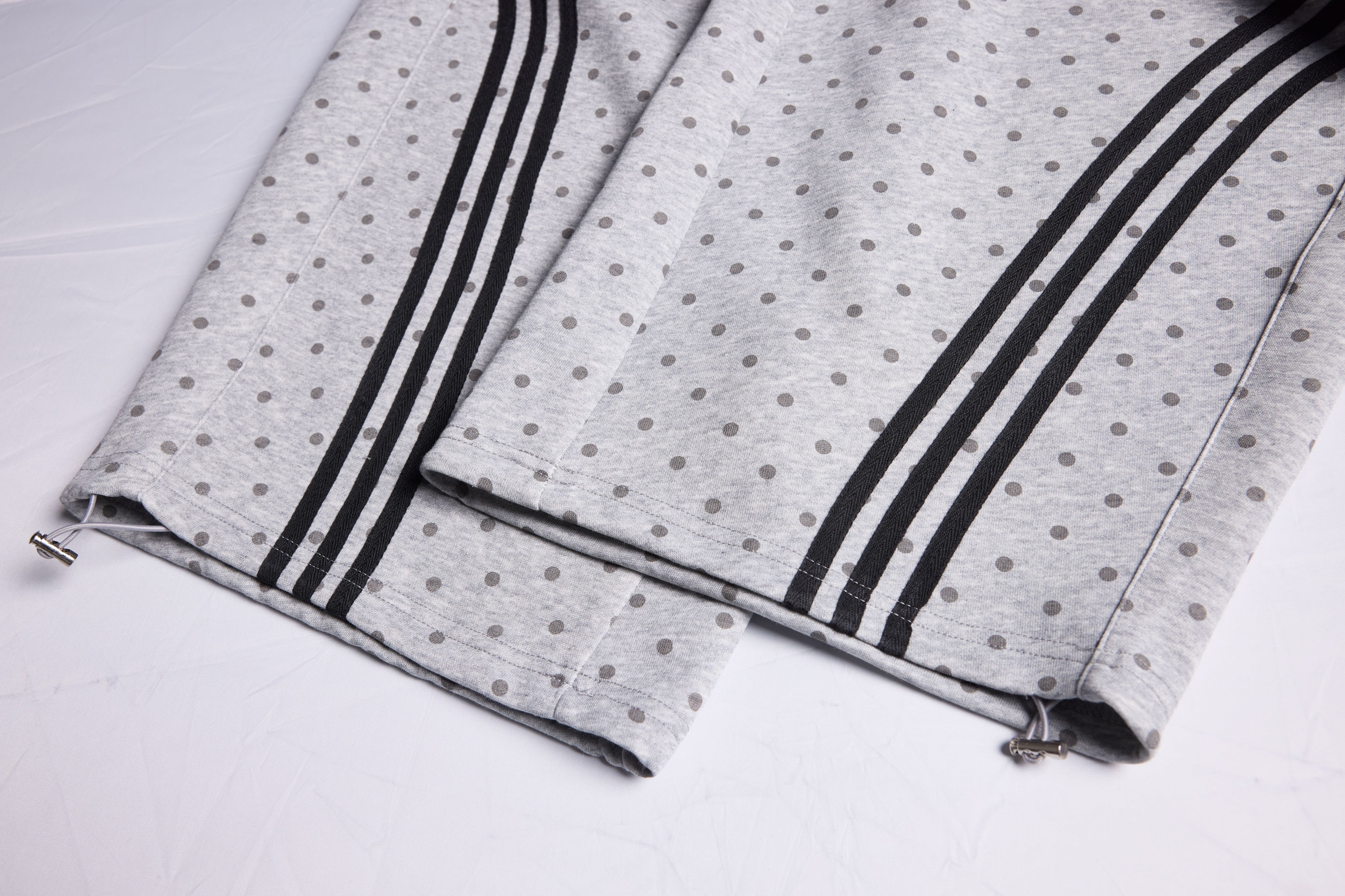 CapCabin Polka Dot Wide-Leg Sweatpants