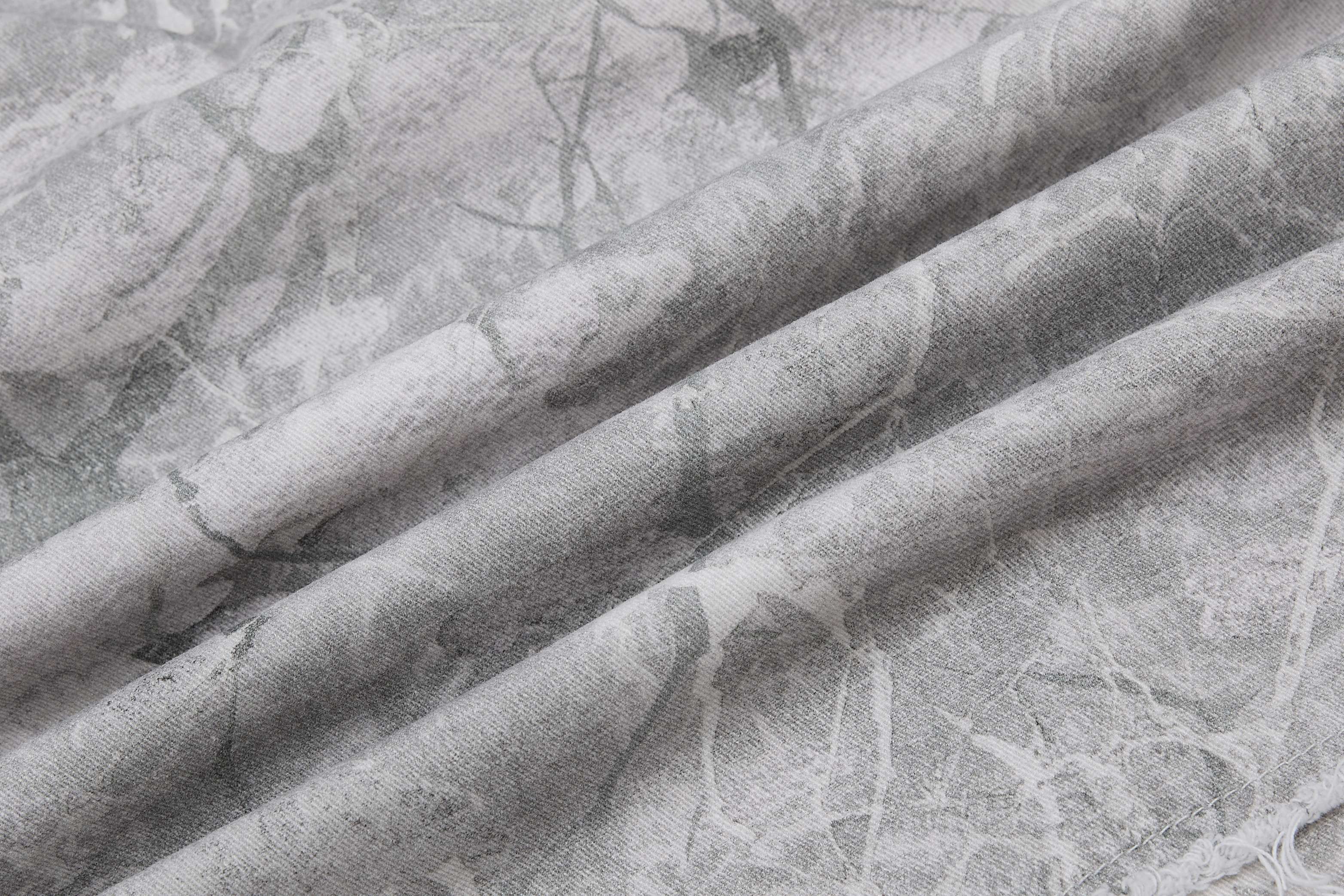 CapCabin “Washed Marble Wide-Leg Pants”