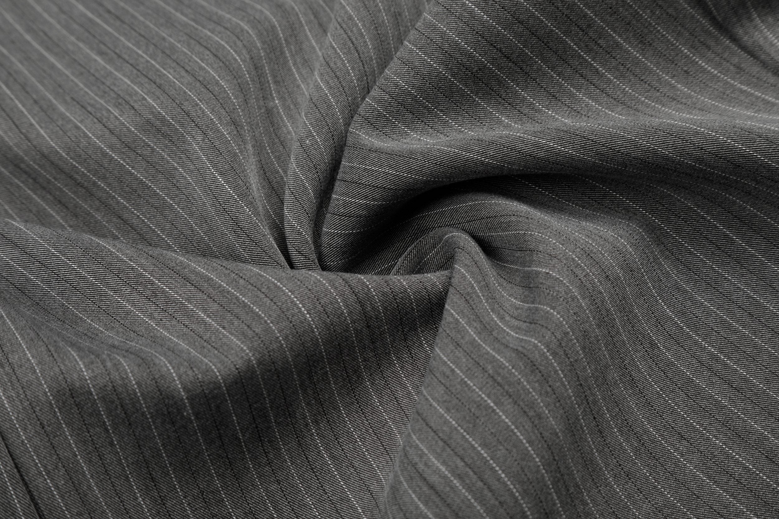 CapCabin “Pinstripe Symphony Wide-Leg Pants”
