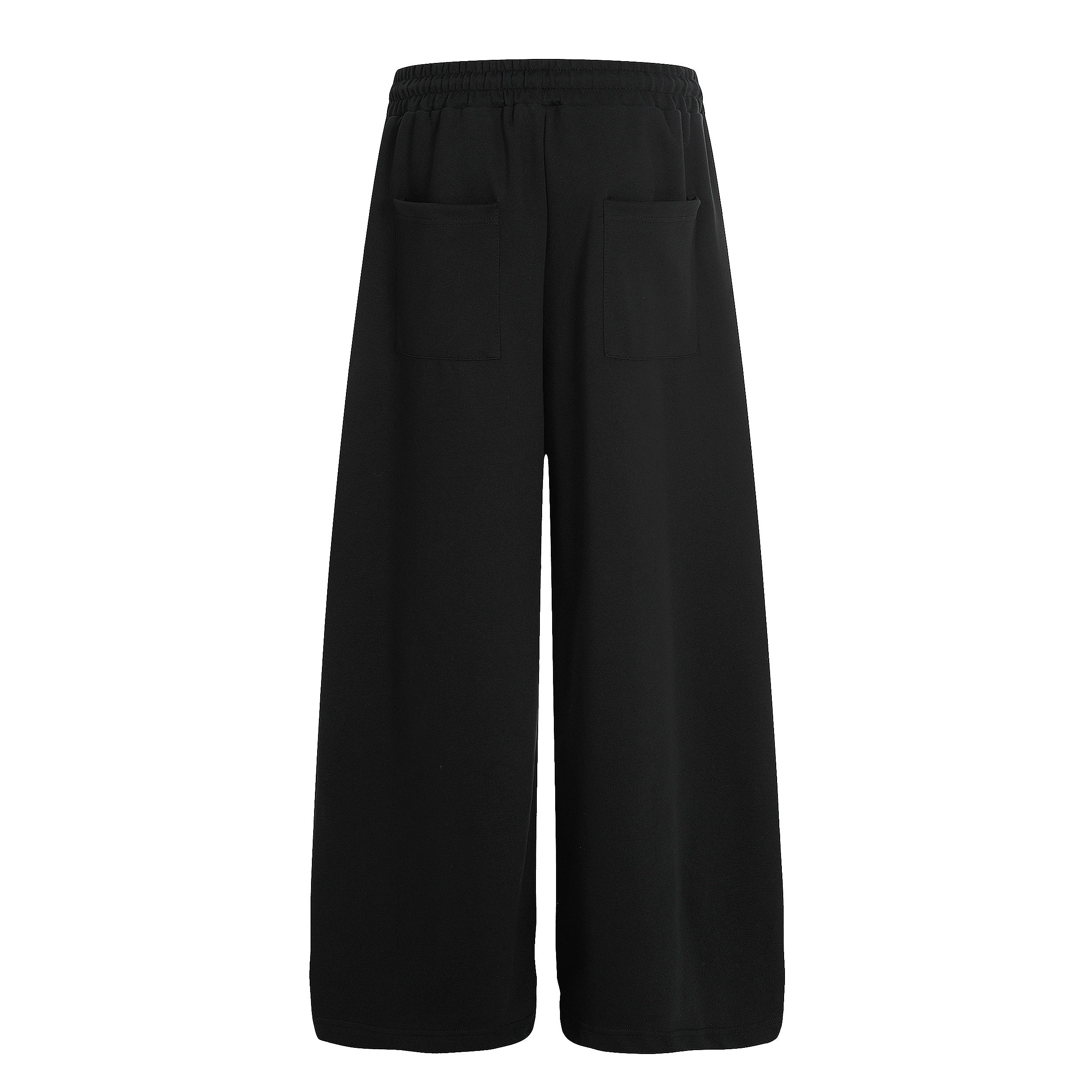 CapCabin Studded Cross Wide-Leg Sweatpants