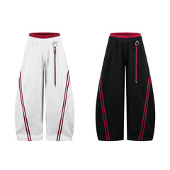 CapCabin Double Stripe Barrel Sweatpants