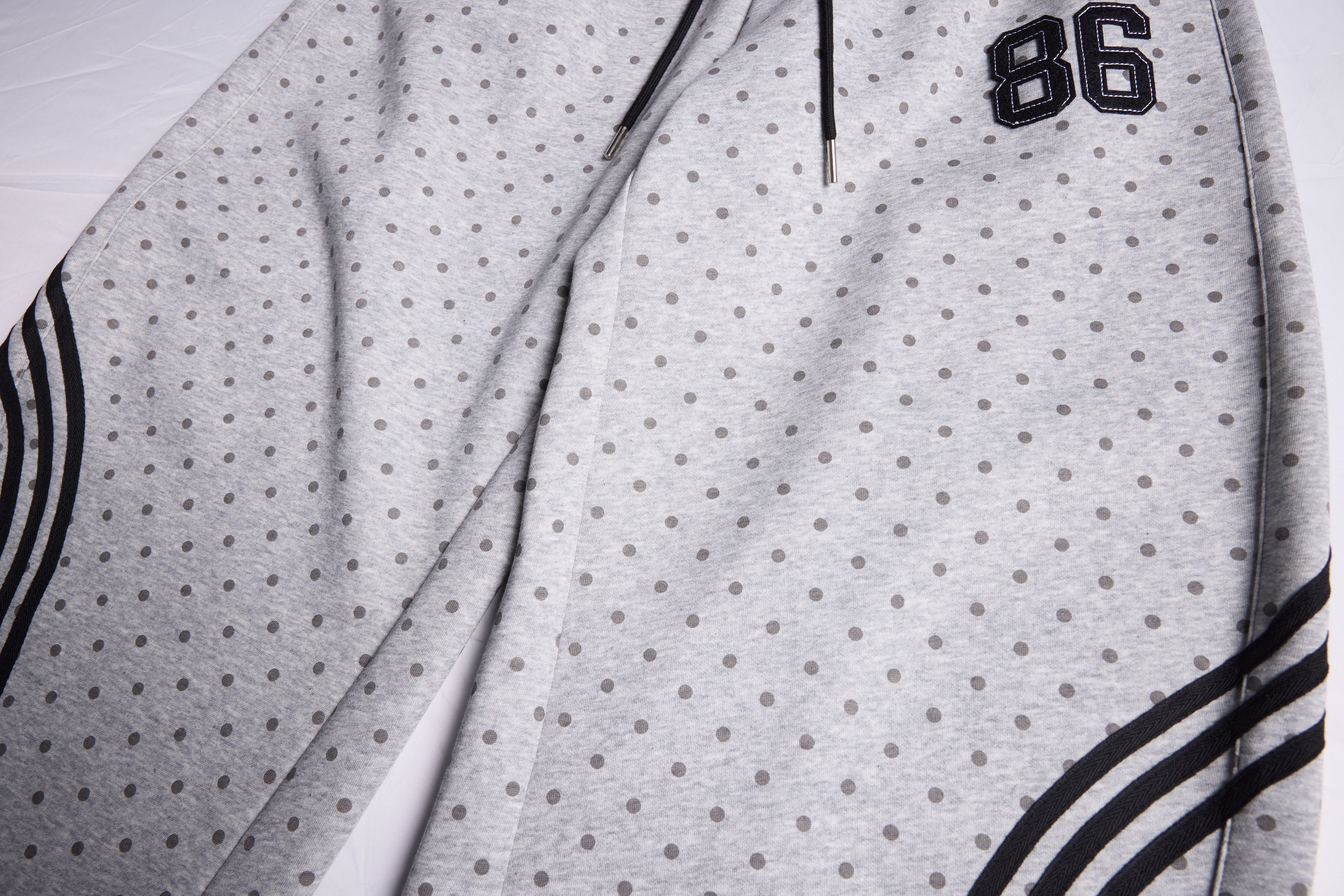 CapCabin Polka Dot Wide-Leg Sweatpants