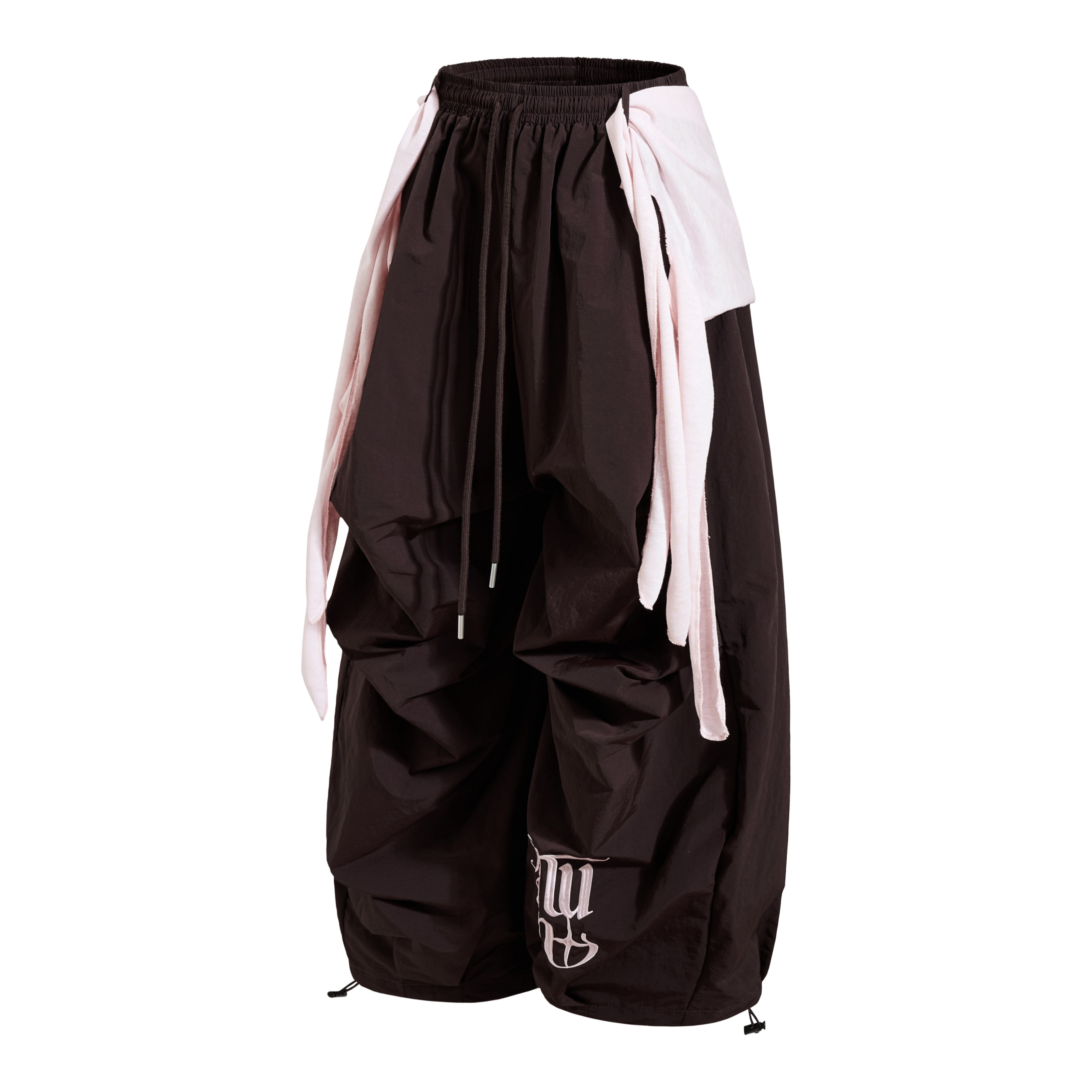 CapCabin Layered Utility Wide-Leg Pants