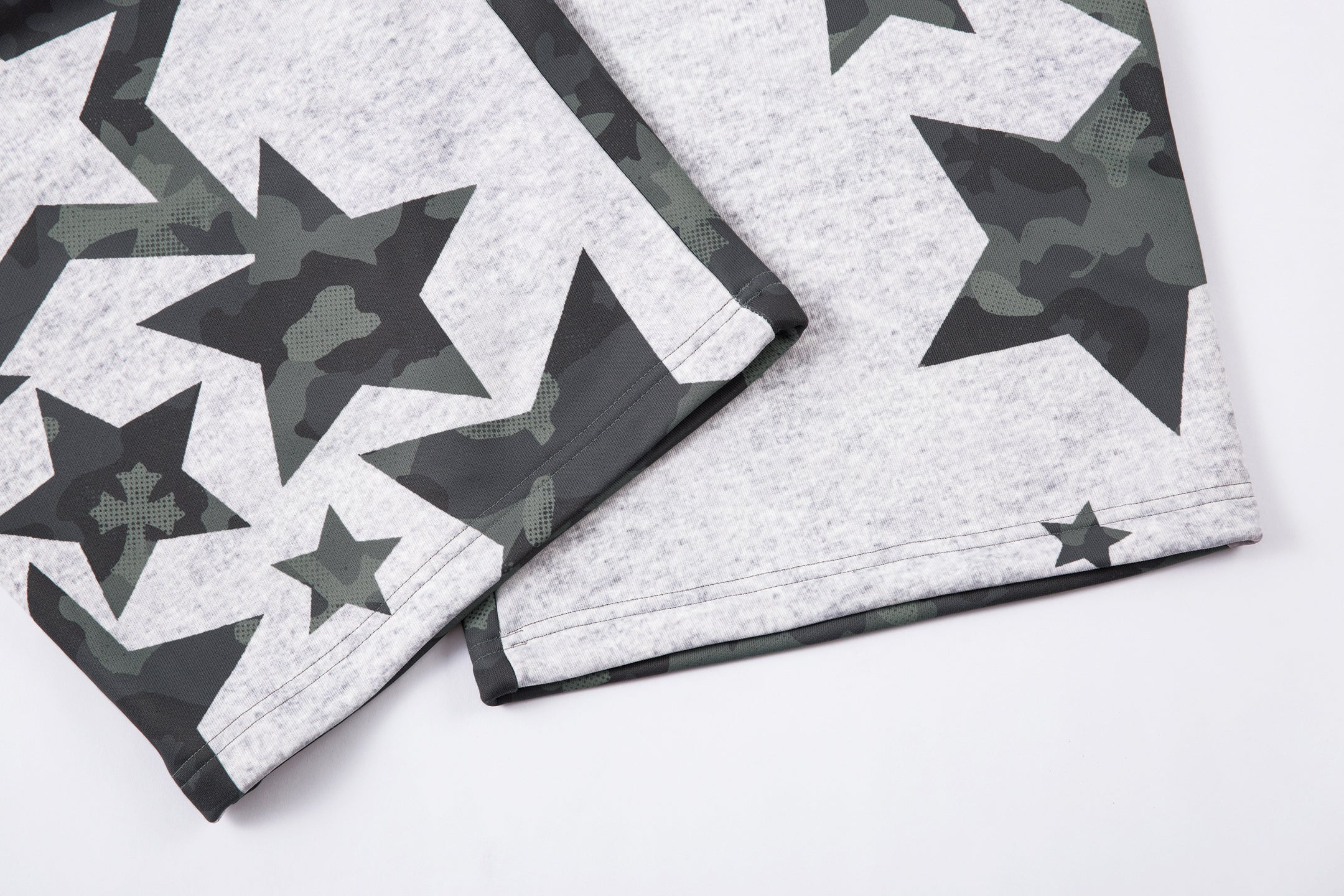 CapCabin Camo Star Wide-Leg Sweatpants
