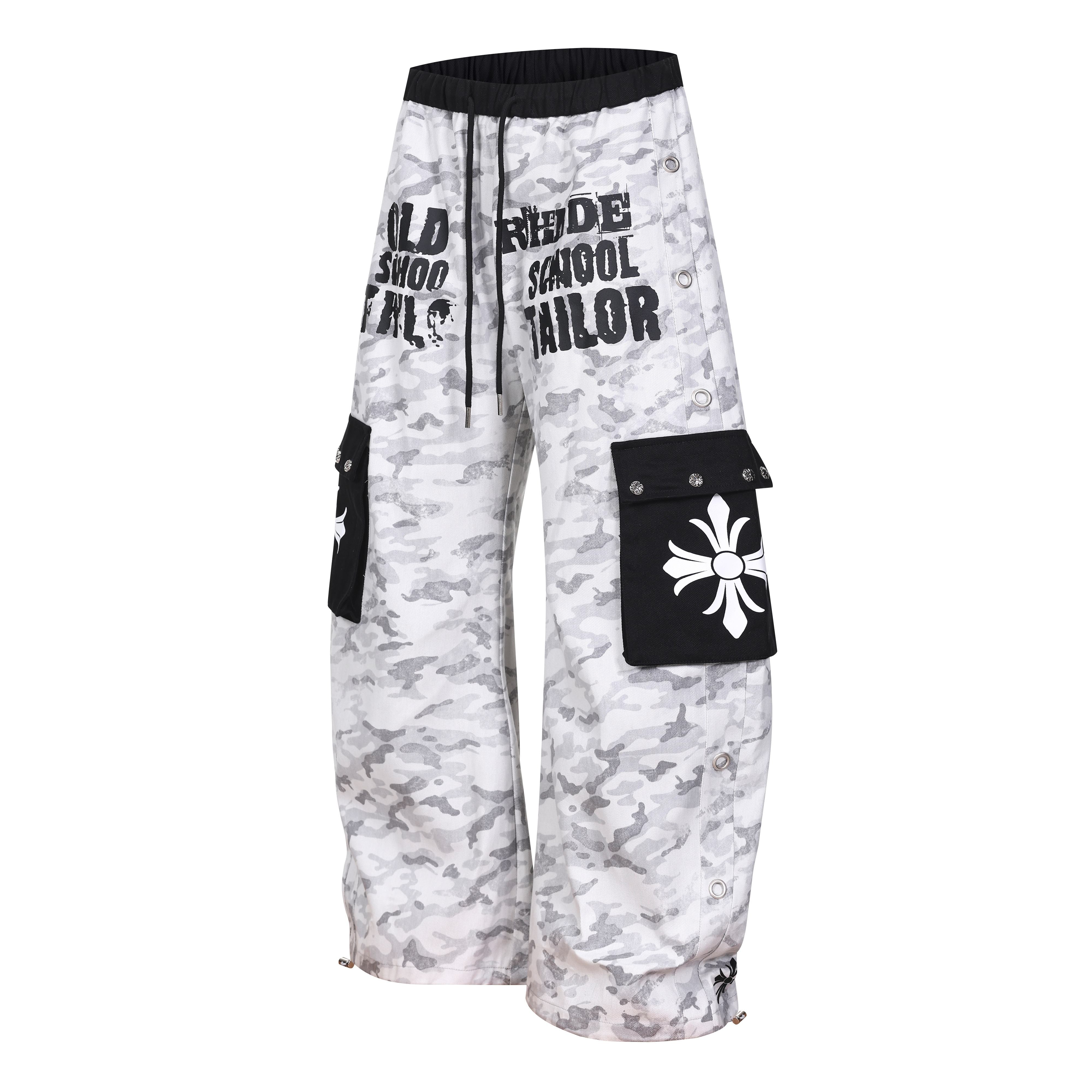 CapCabin Camo Graphic Cargo Pants