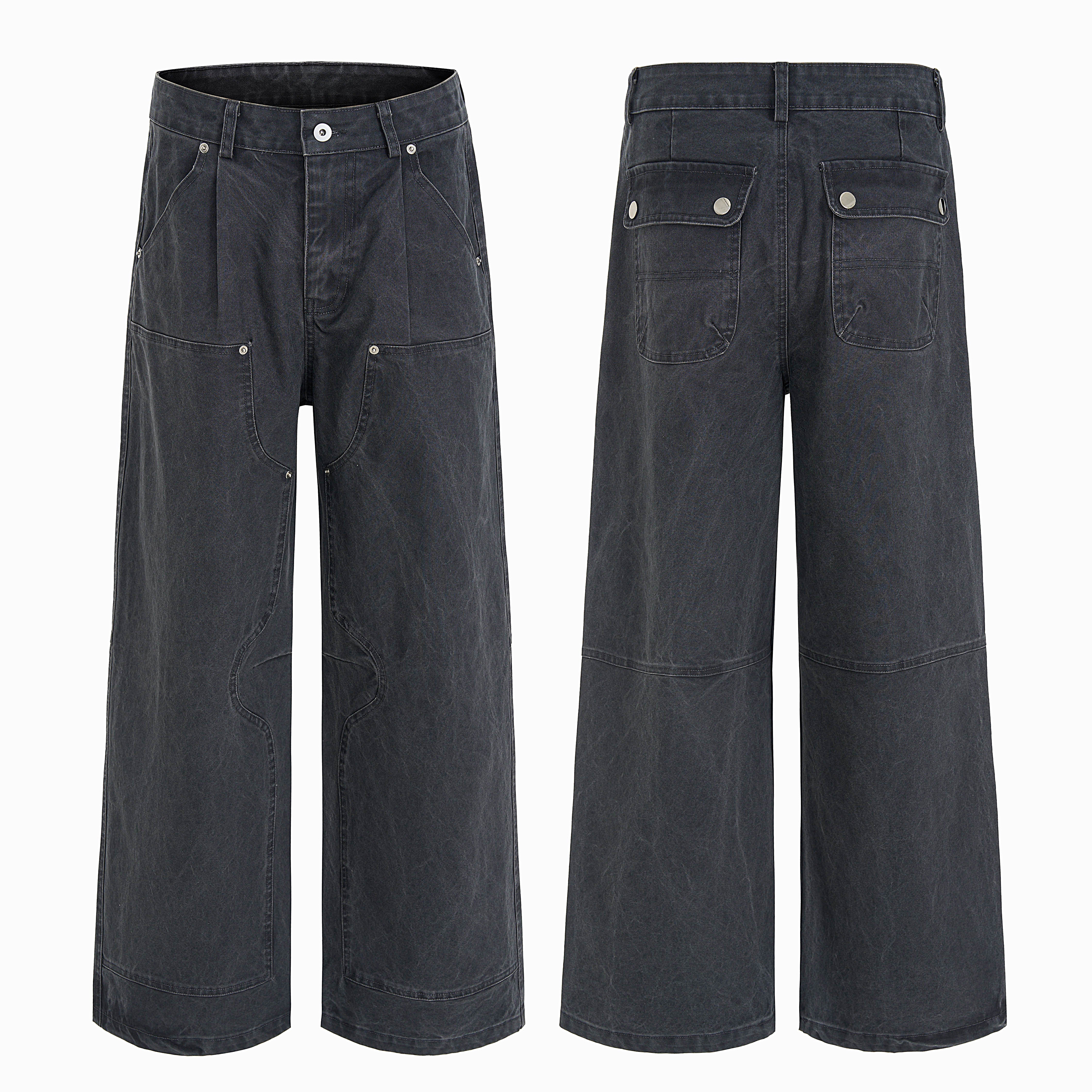 CapCabin Utility Panel Wide-Leg Pants