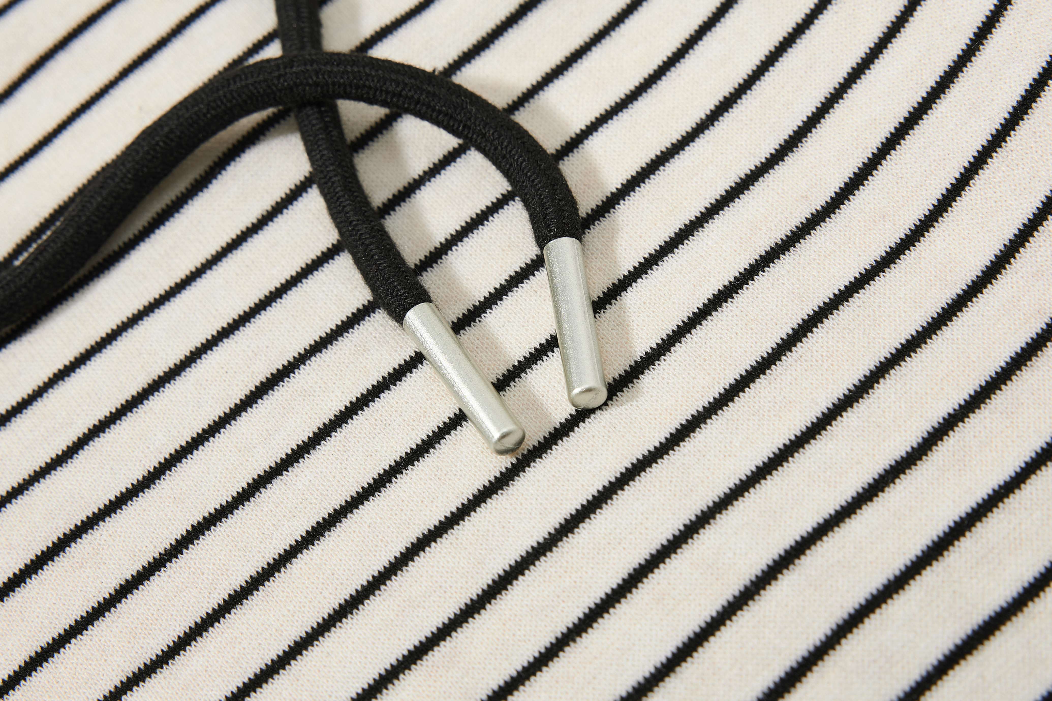 CapCabin “Striped Gothic Draped Pants”
