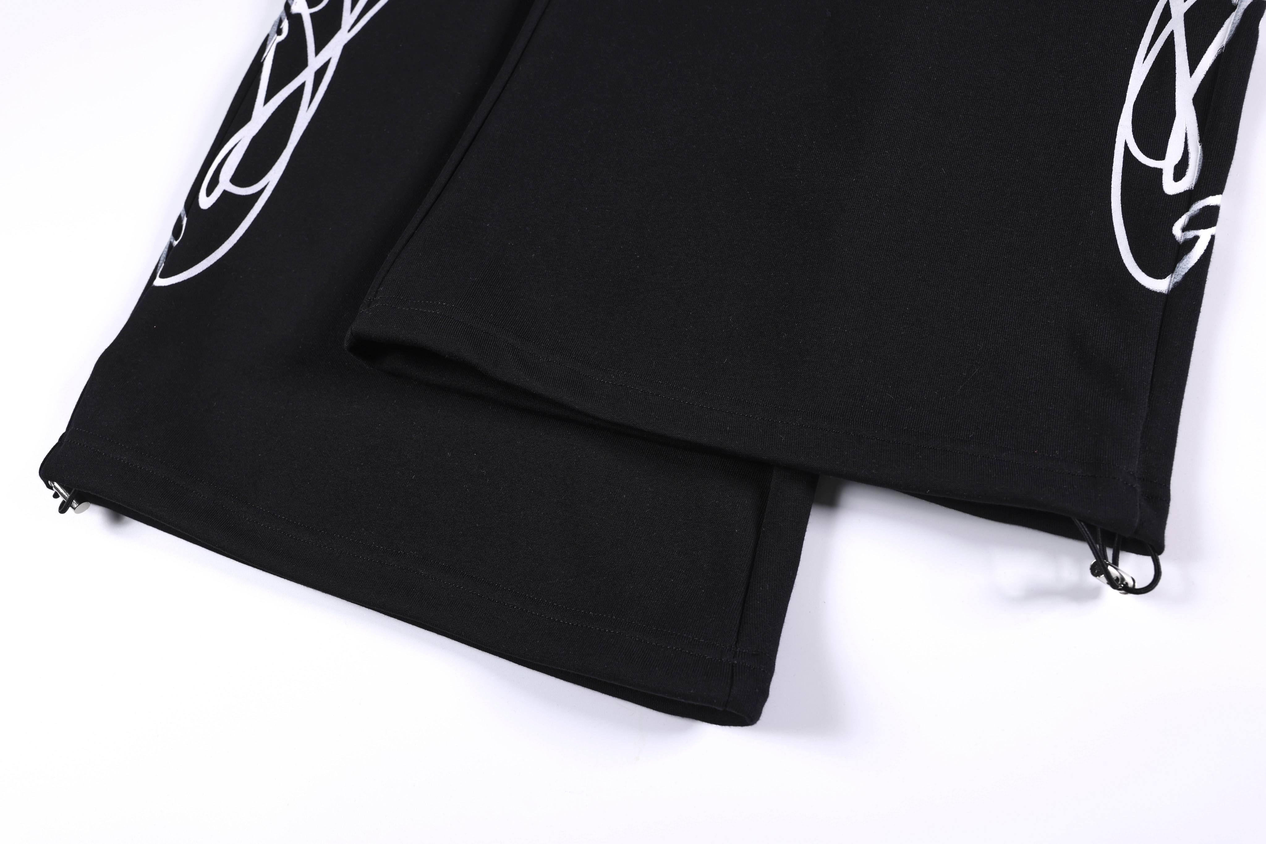 CapCabin Leopard Panel Sweatpants