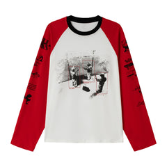 CapCabin Graphic Raglan Long-Sleeve T-Shirt
