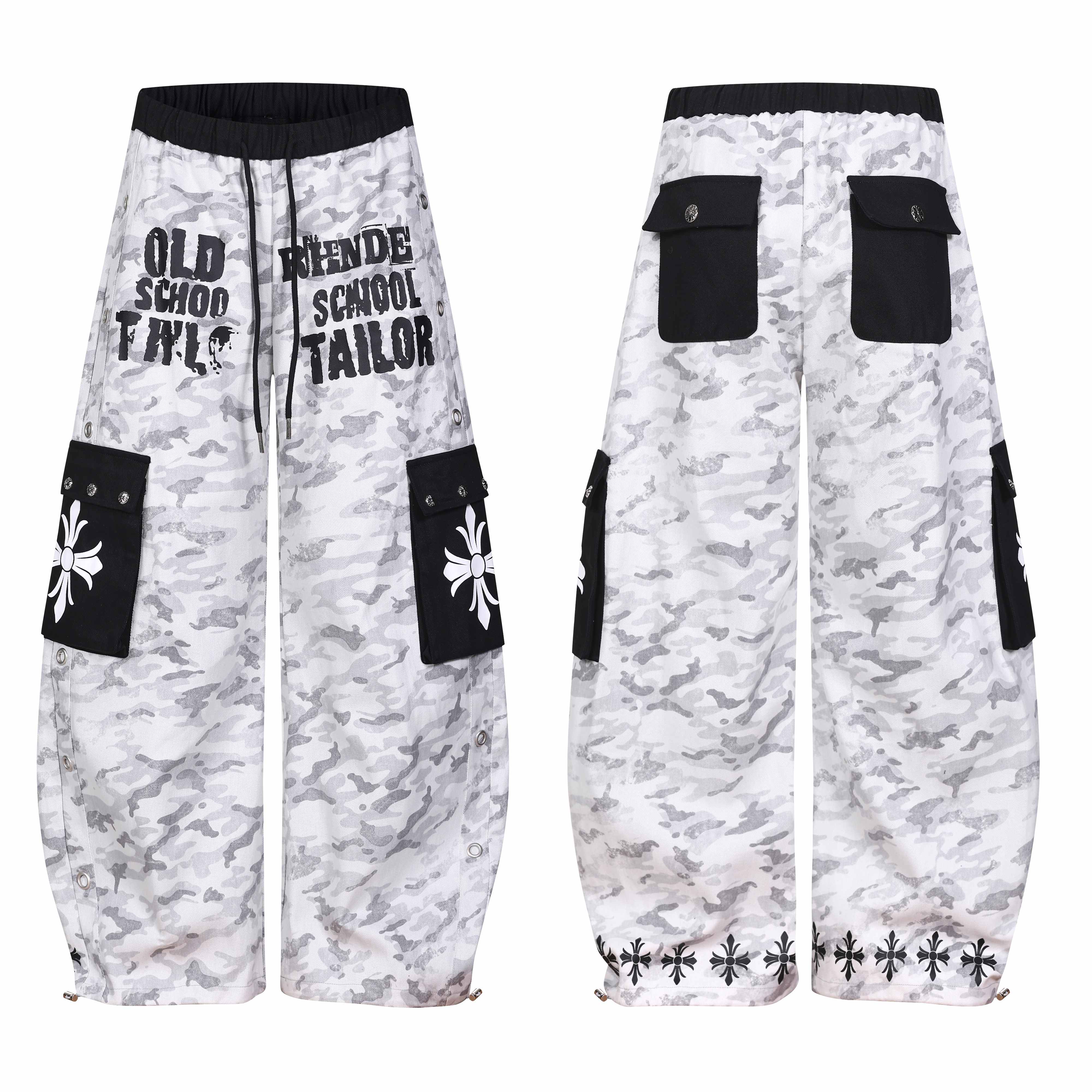 CapCabin Camo Graphic Cargo Pants