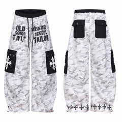 CapCabin Camo Graphic Cargo Pants