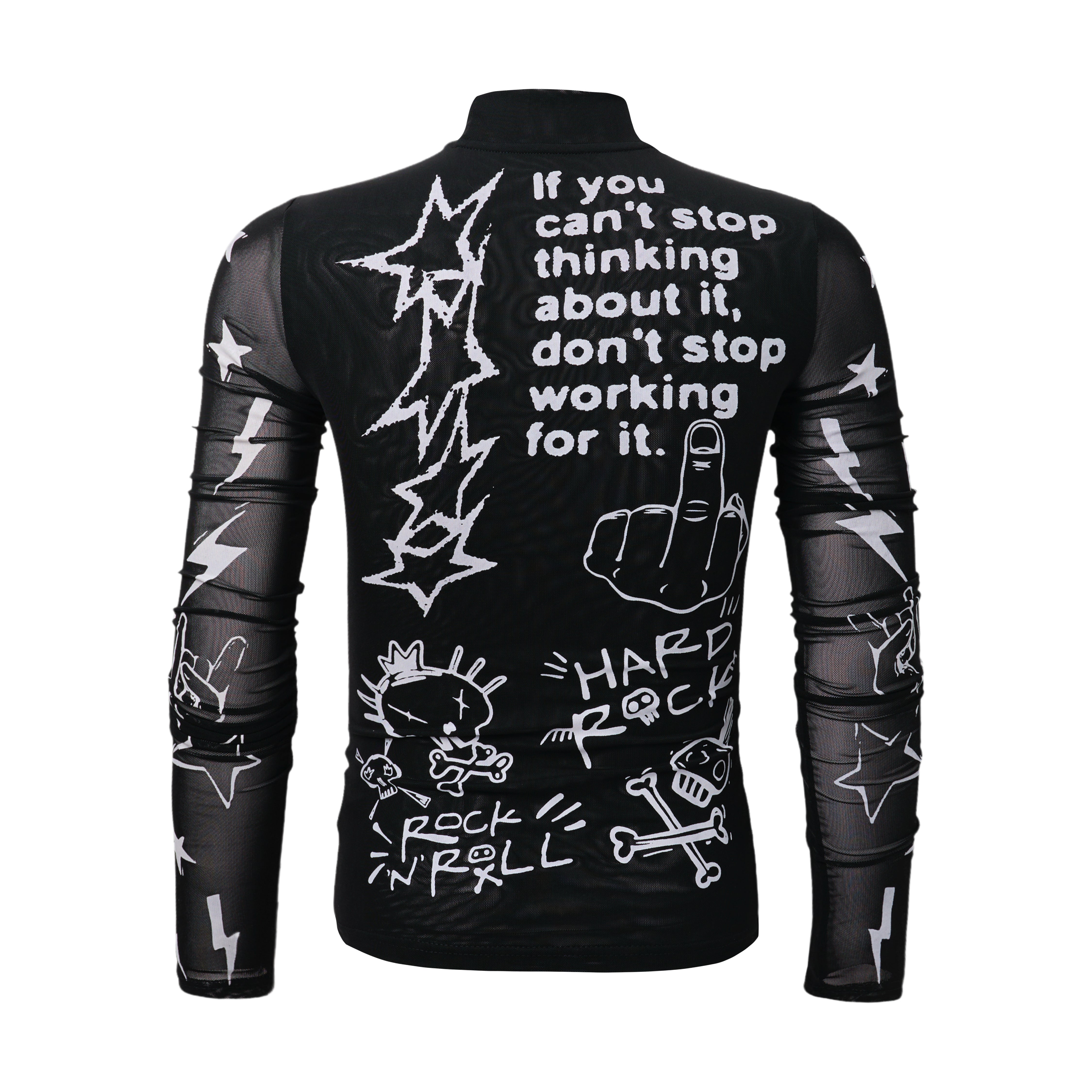 CapCabin Graphic Long Sleeve Top
