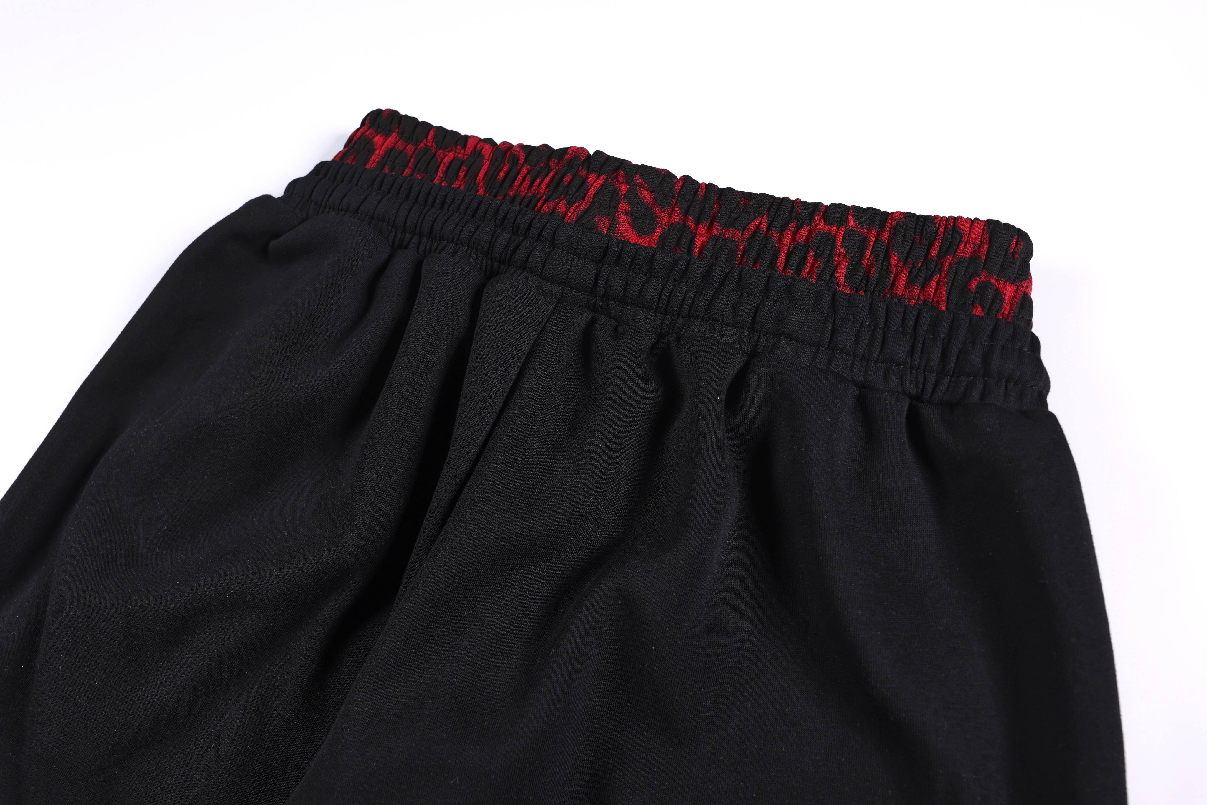 CapCabin Leopard Panel Sweatpants