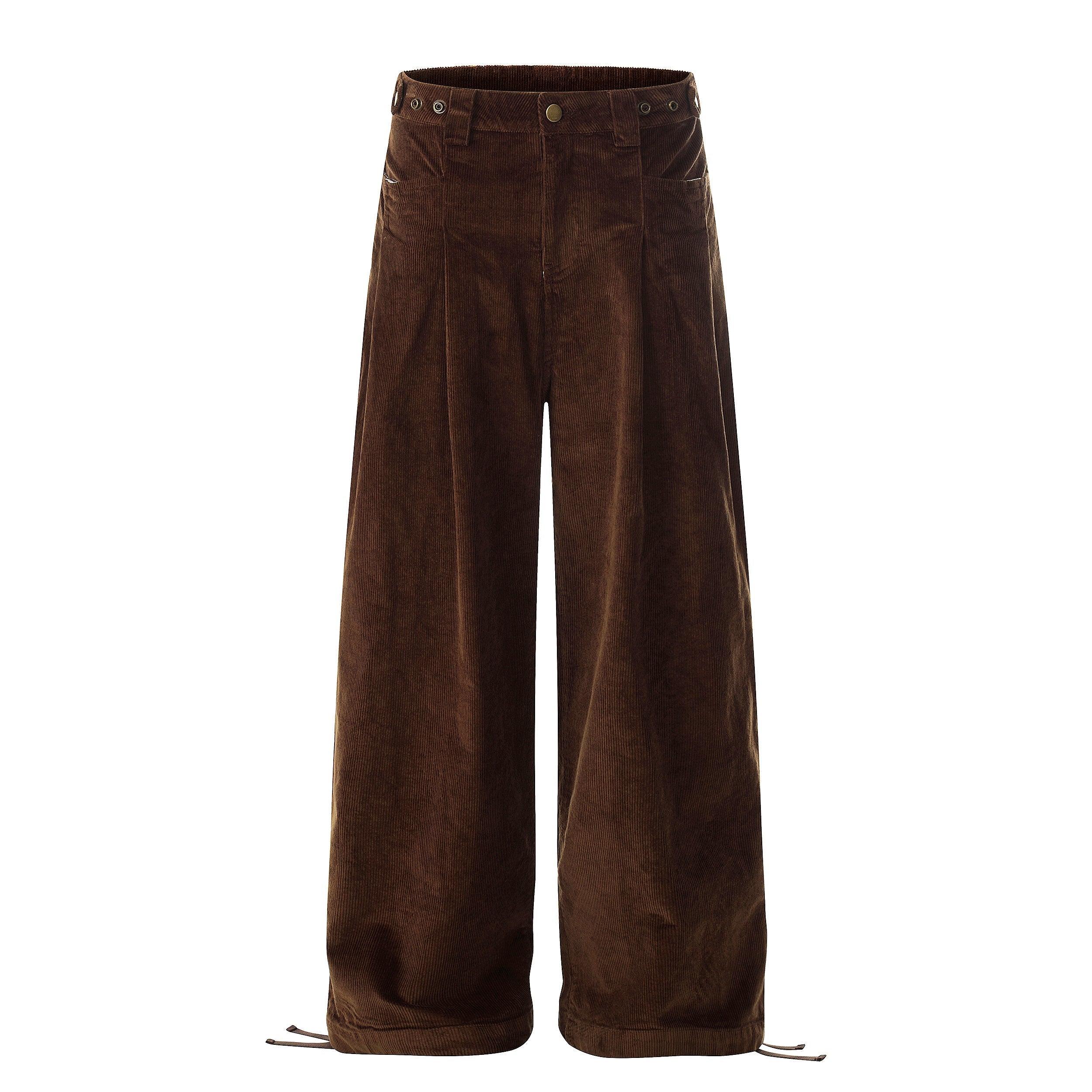 CapCabin Wide-Leg Corduroy Trousers