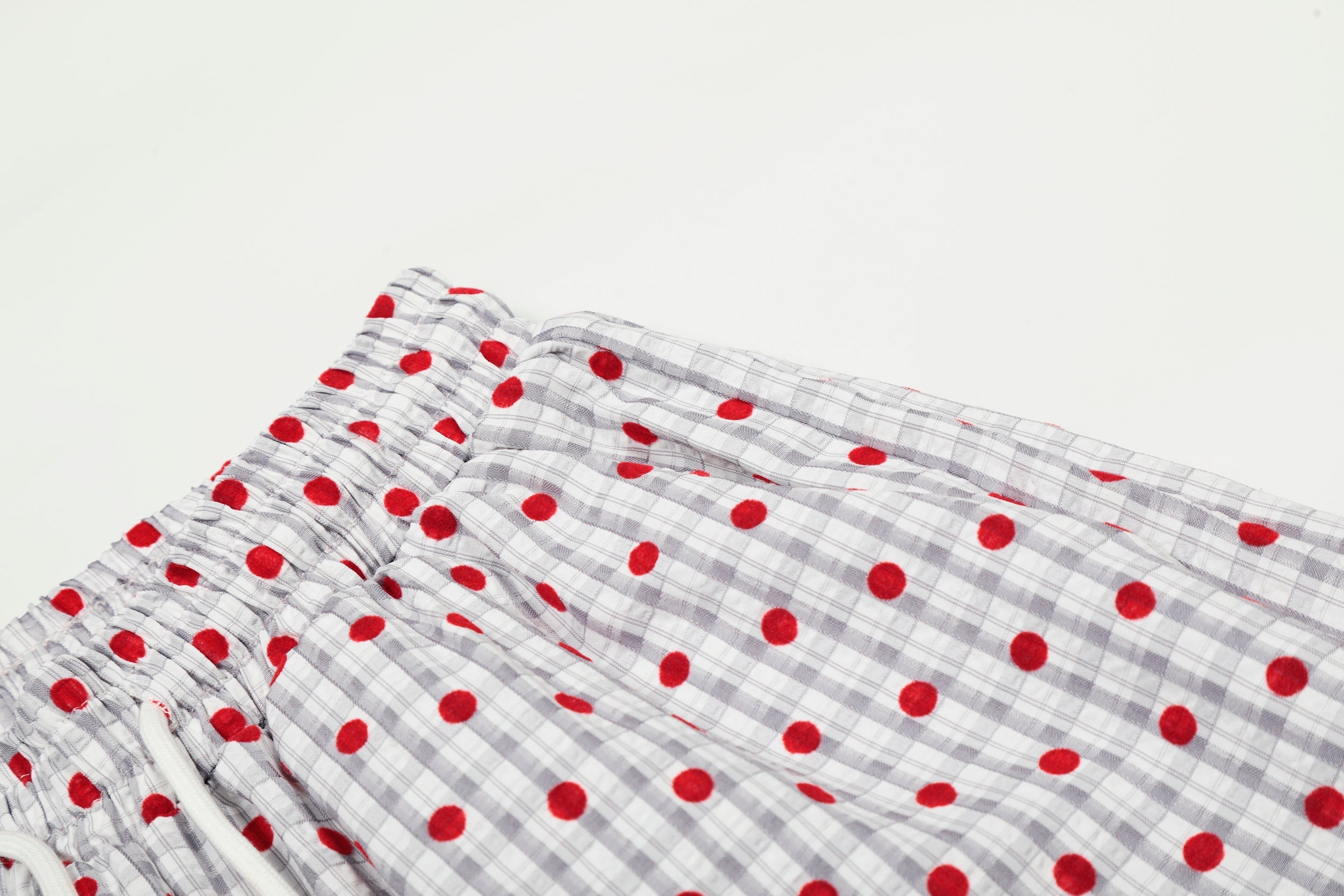 CapCabin Polka Dot Wide-Leg Pants