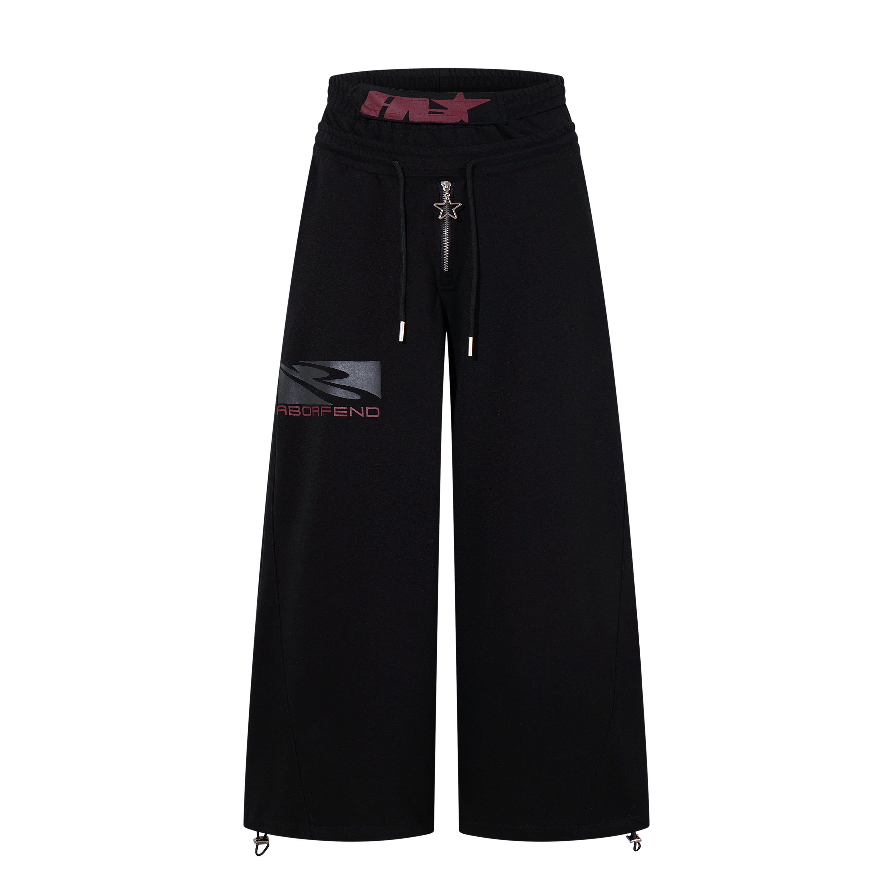 CapCabin Star Zip Wide-Leg Performance Pants