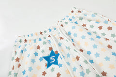 CapCabin Multi-Star Wide-Leg Pants