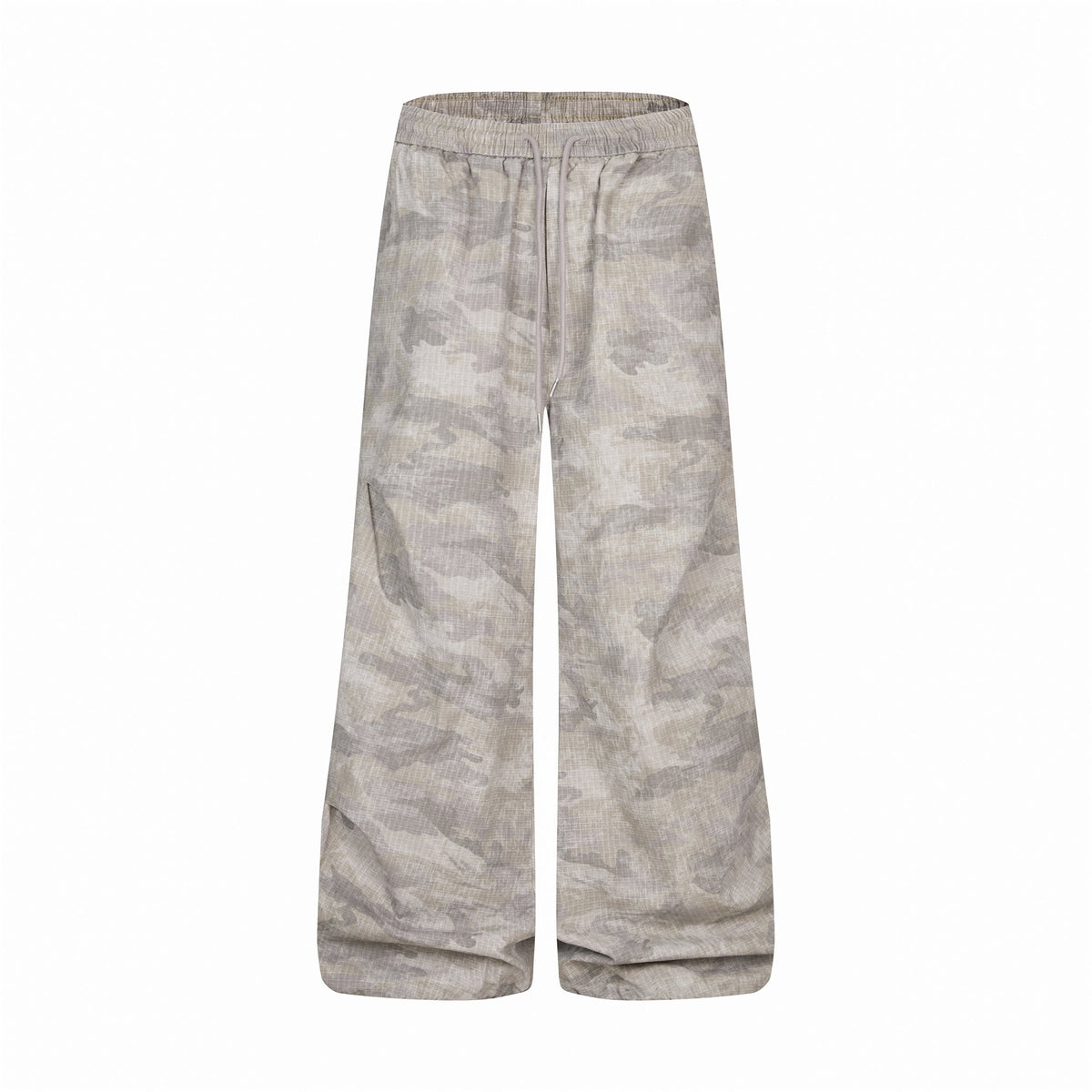 CapCabin Washed Camo Wide-Leg Pants