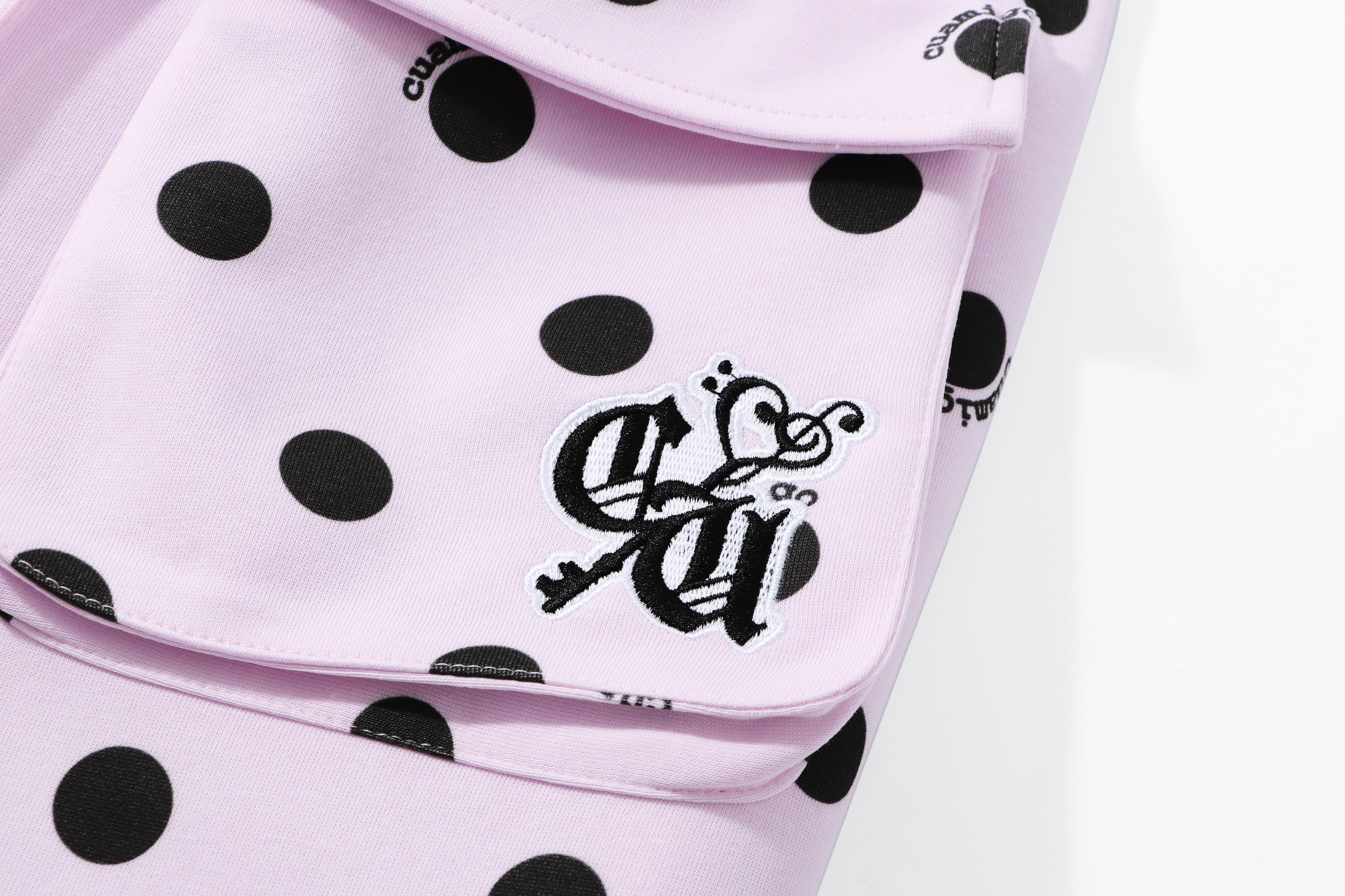 CapCabin “Polka Cargo” Wide-Leg Pants