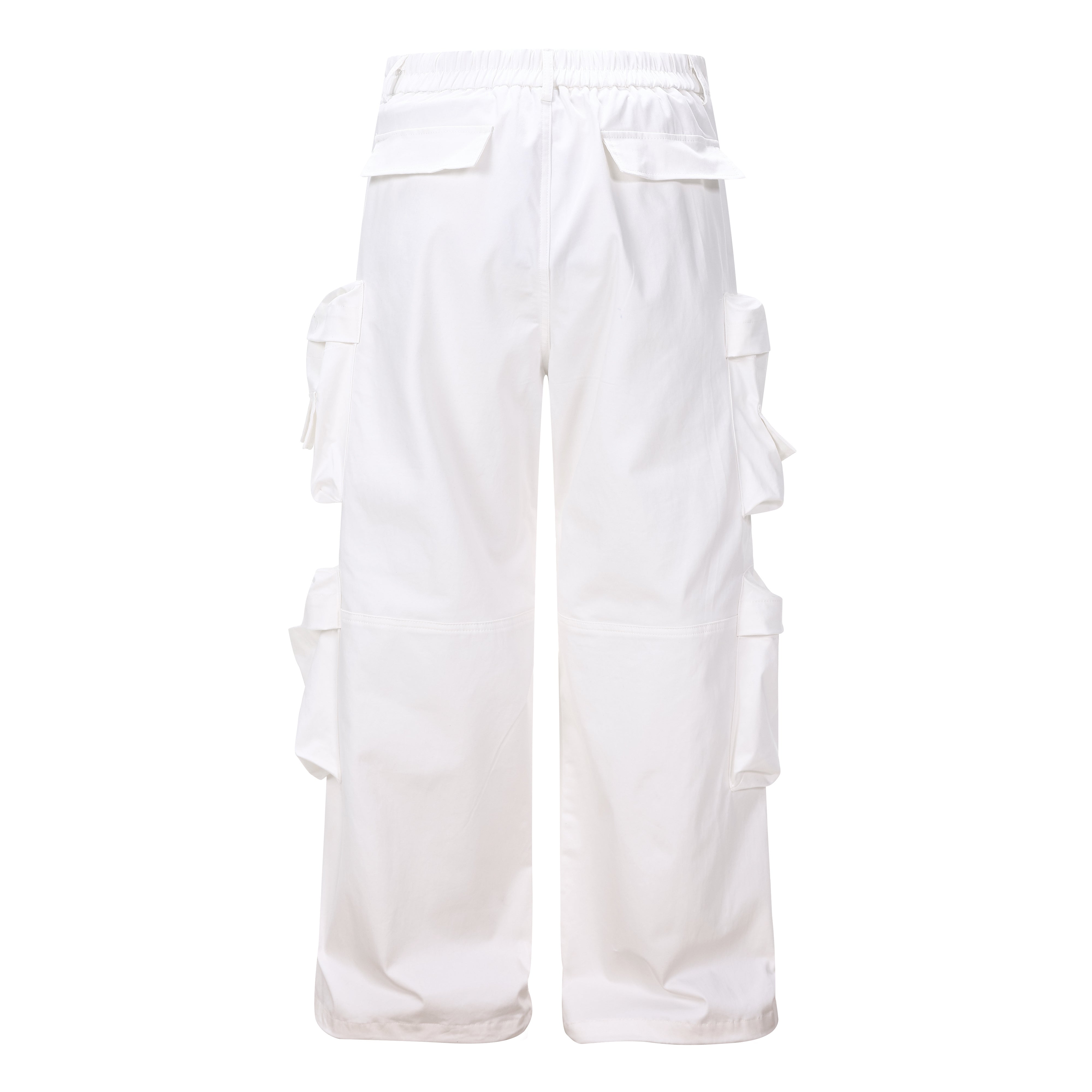 CapCabin Graphic Cargo Wide-Leg Pants