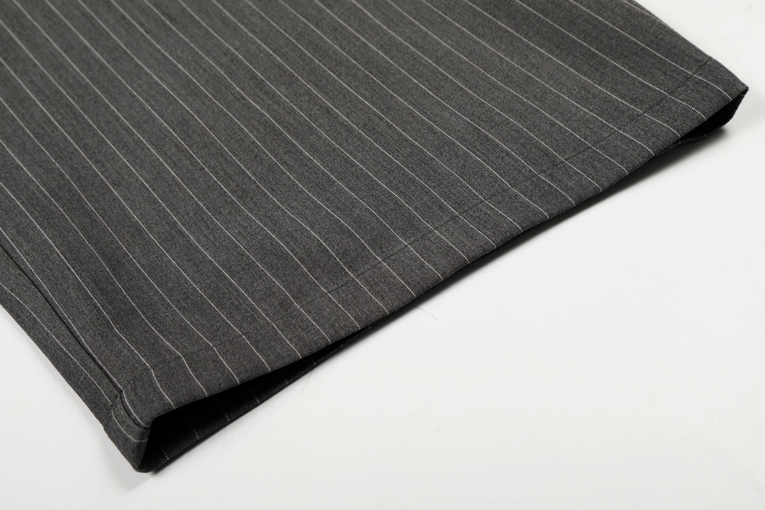 CapCabin Pinstripe Wide-Leg Trousers