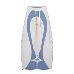 CapCabin Graphic Panel Track Pants