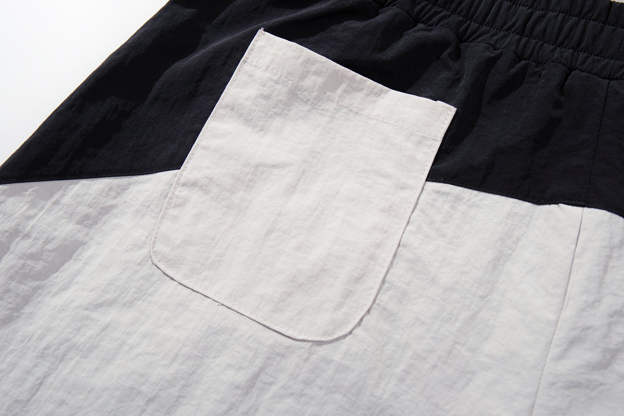 CapCabin Script Graphic Wide-Leg Track Pants
