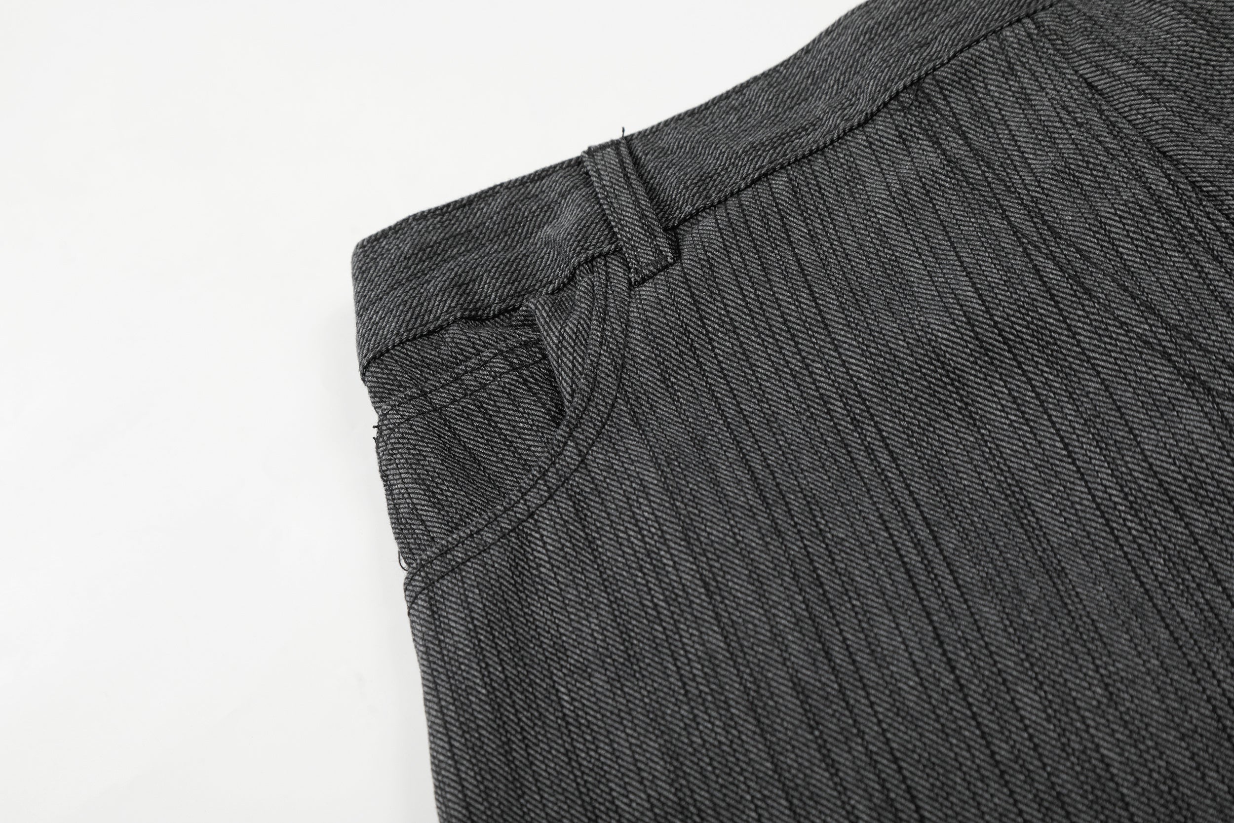 CapCabin Textured Wide-Leg Utility Pants