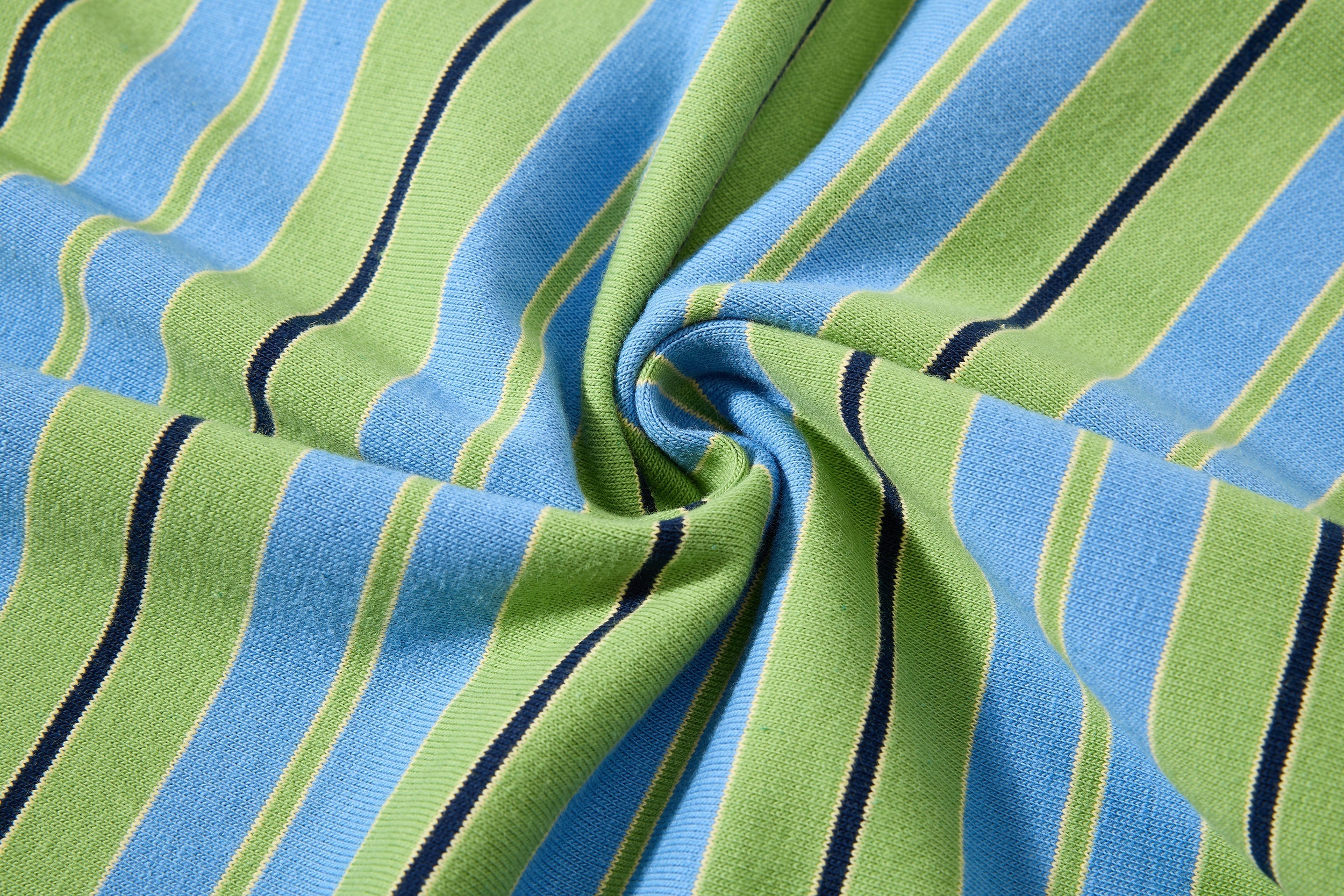 CapCabin Striped Graphic Layered Polo