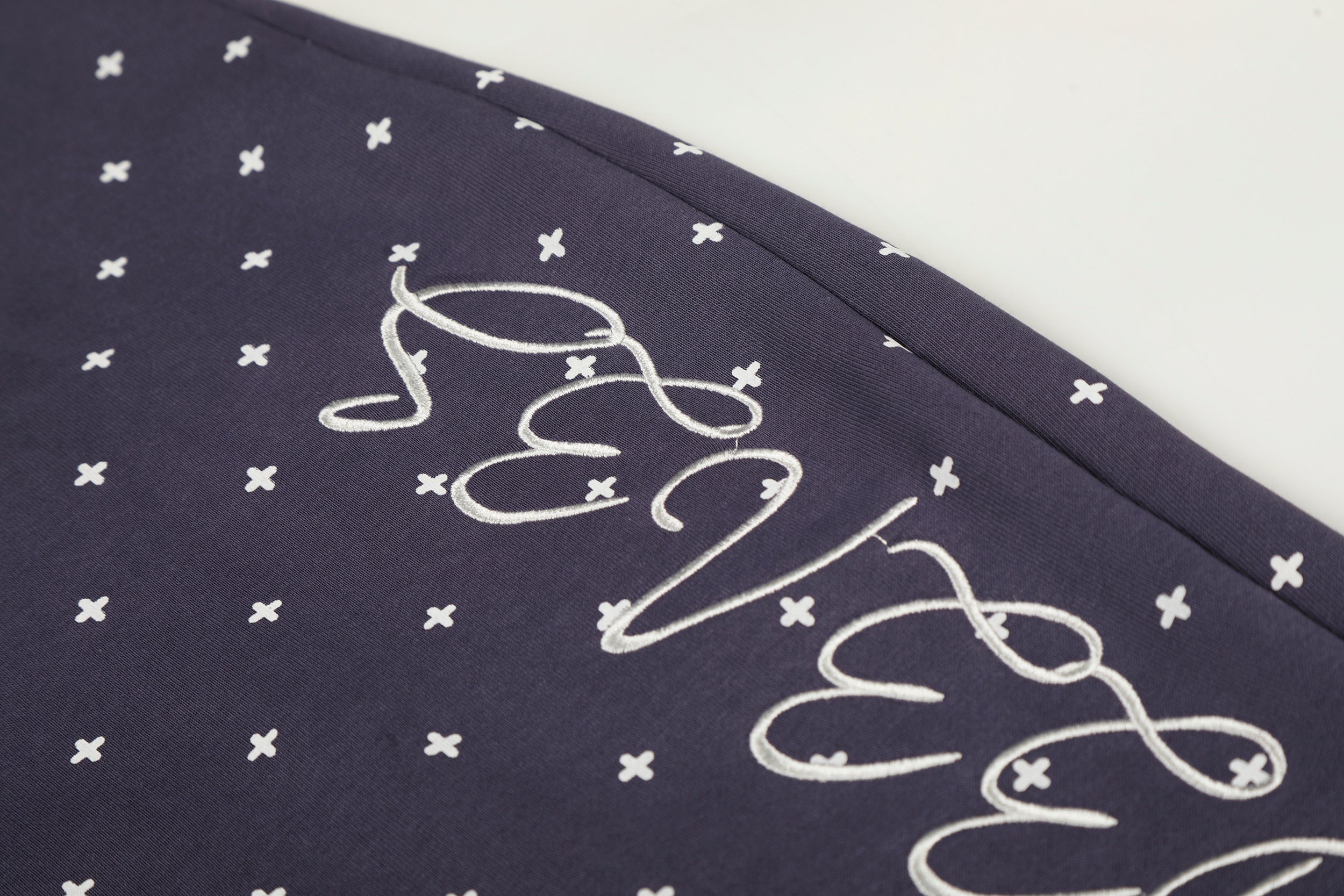 CapCabin Star Pattern Wide-Leg Pants