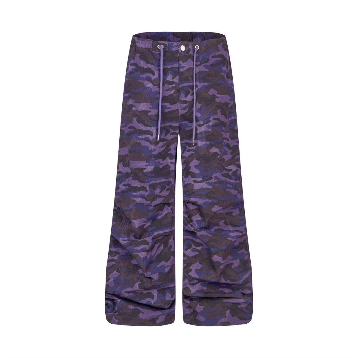 CapCabin Pink Camo Wide-Leg Pants