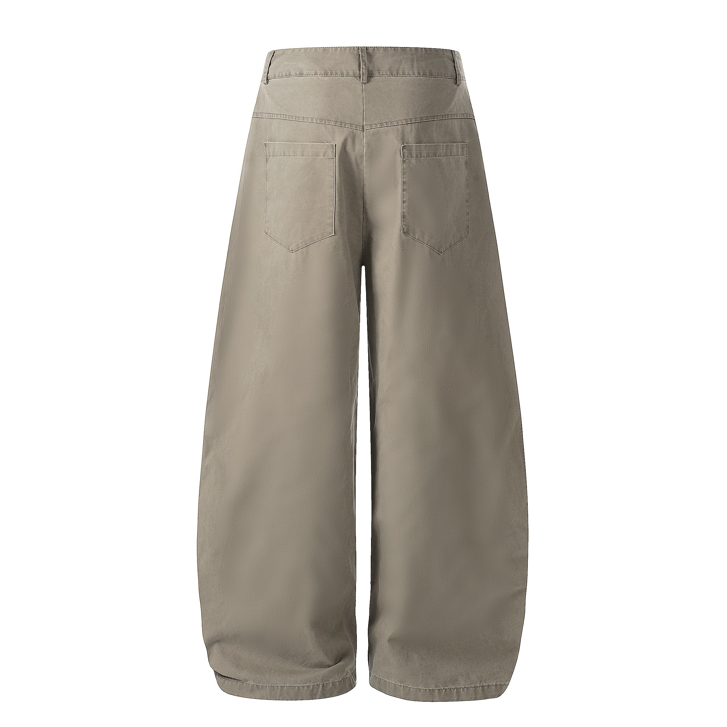 CapCabin Stud Detail Wide-Leg Pants