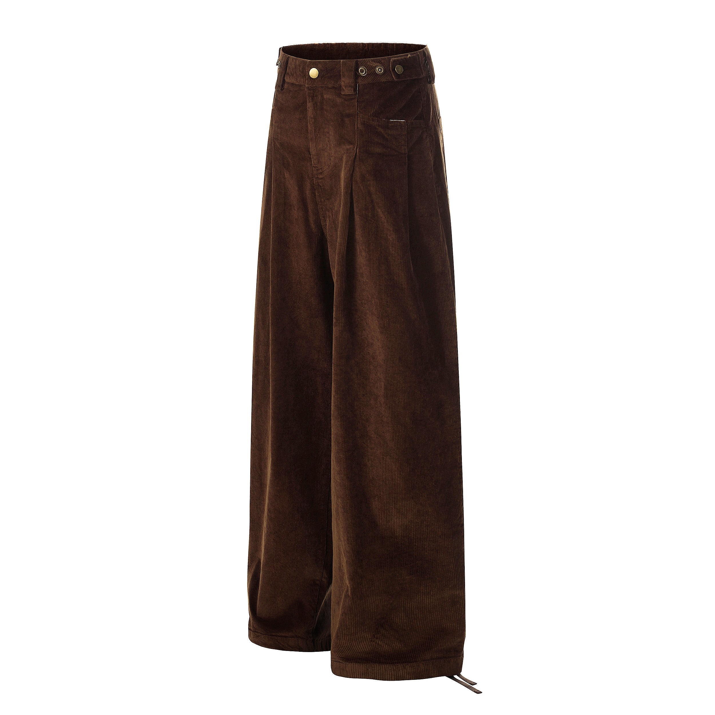CapCabin Wide-Leg Corduroy Trousers