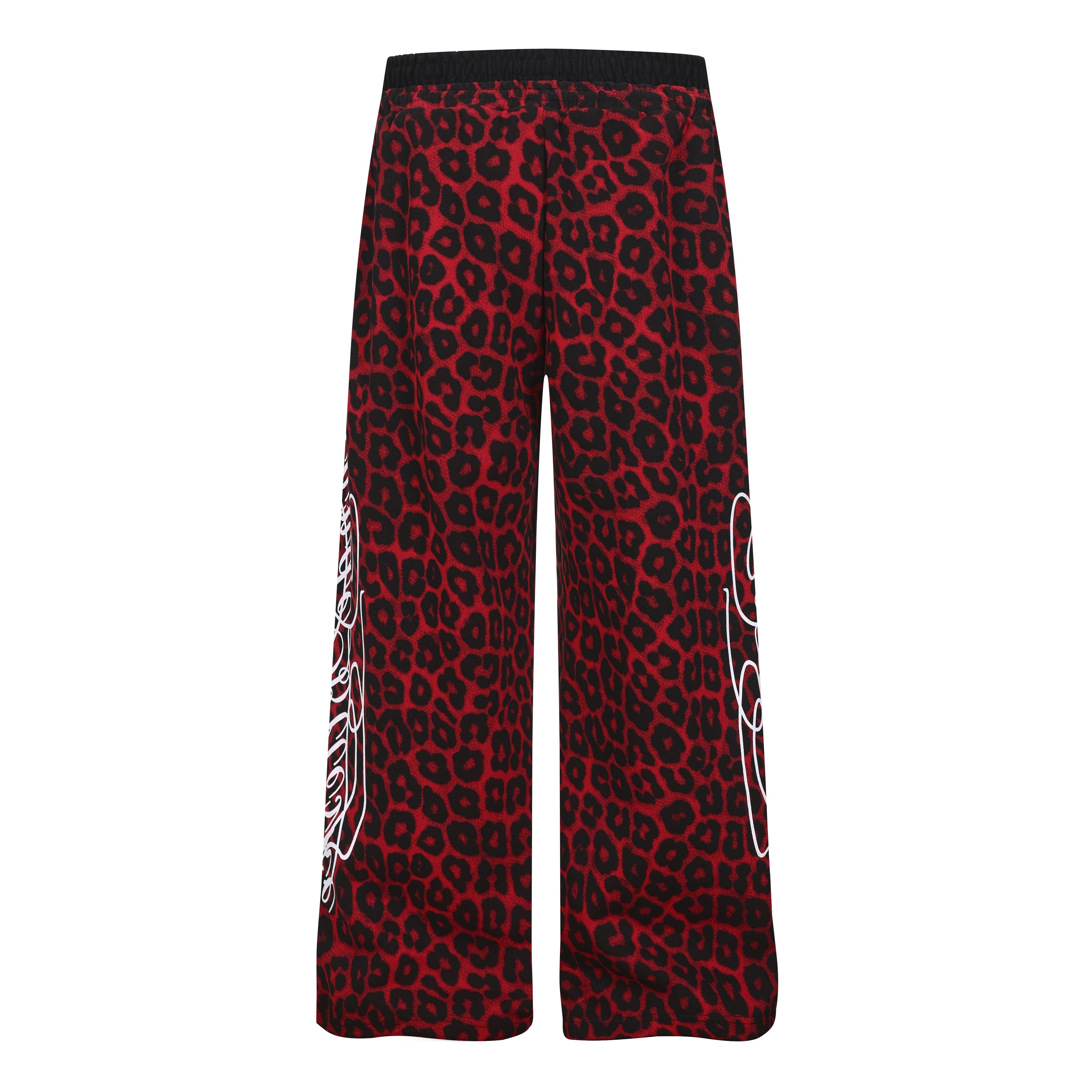 CapCabin Leopard Panel Sweatpants