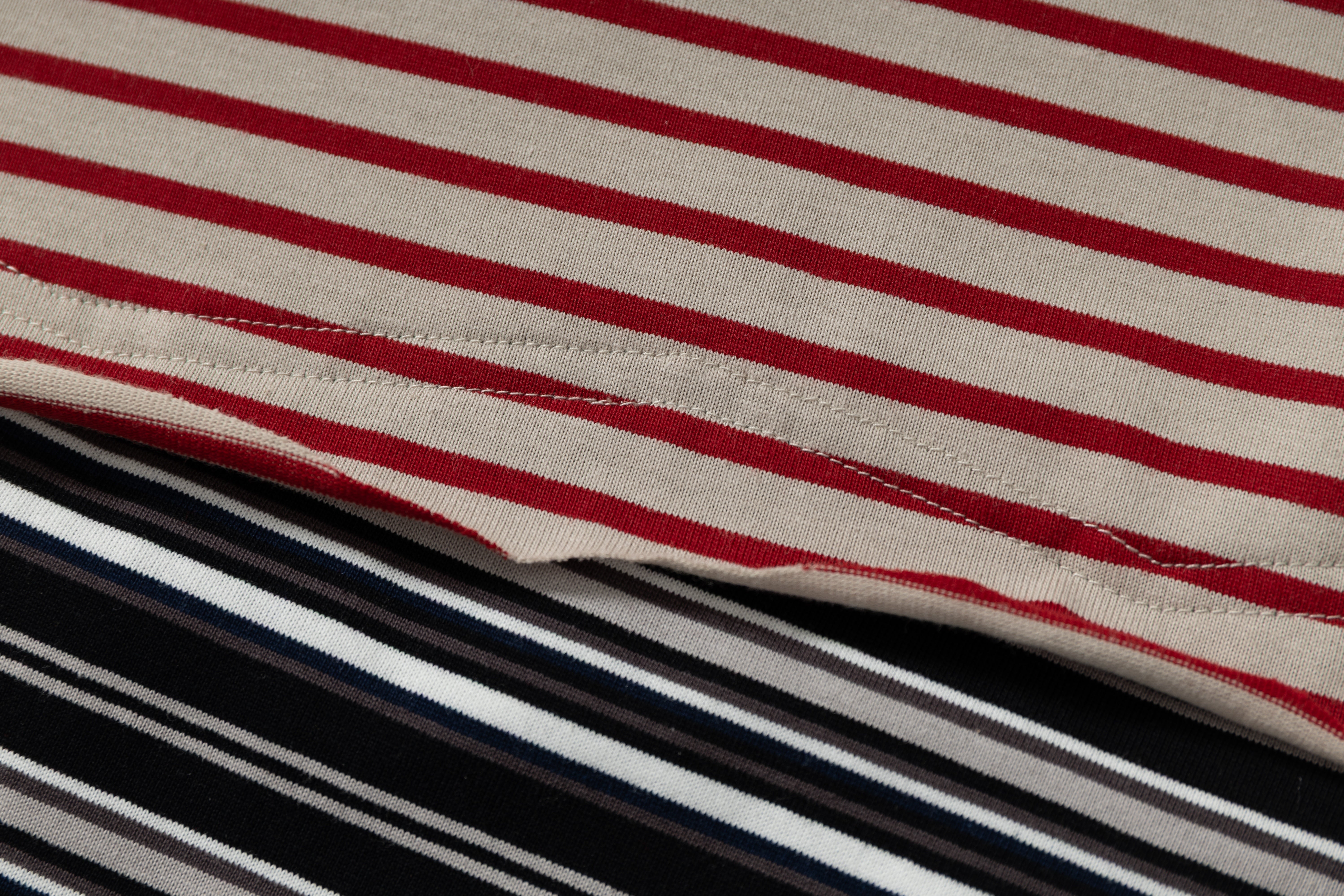 CapCabin Striped Long Sleeve Tee