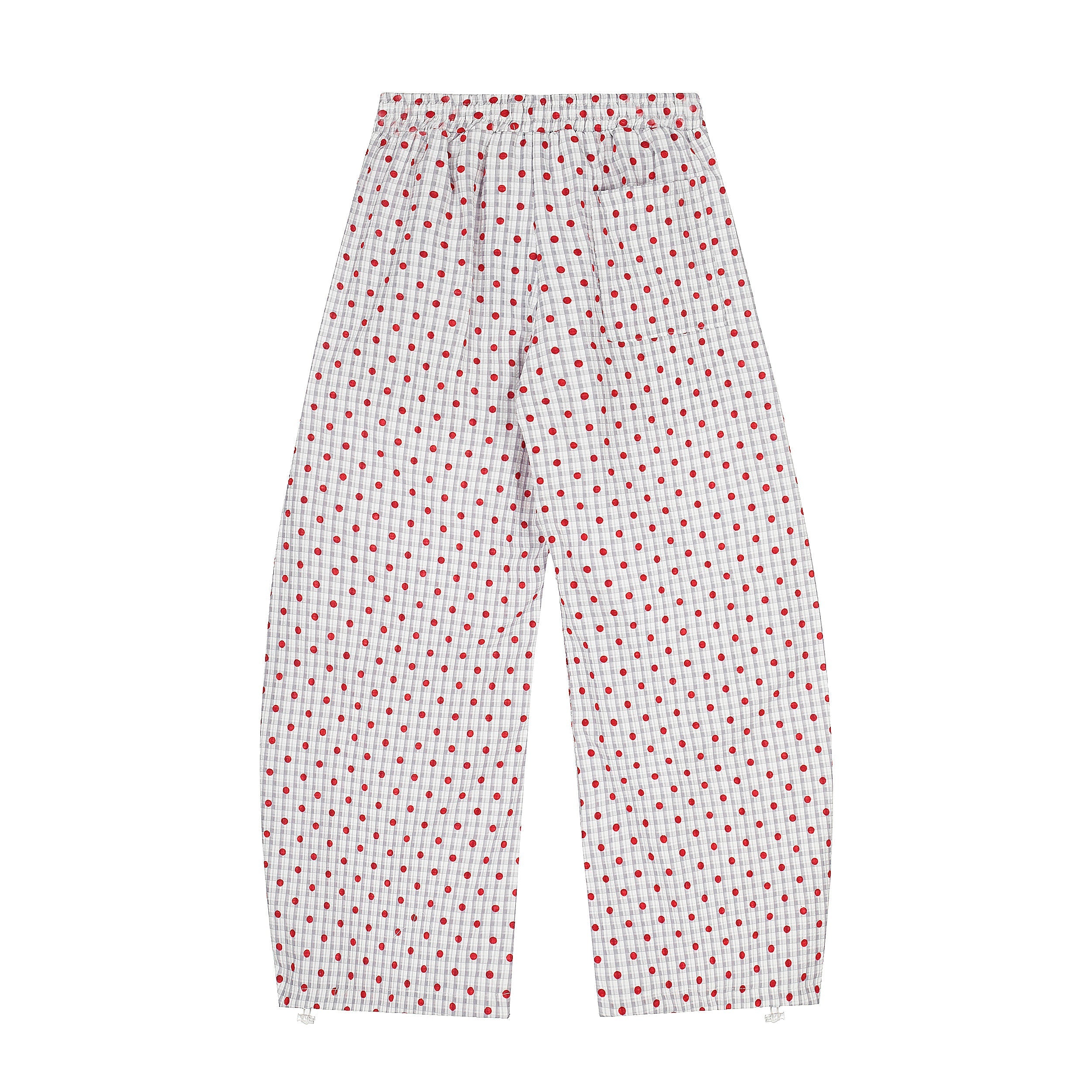 CapCabin Polka Dot Wide-Leg Pants