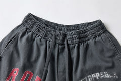 CapCabin ROD Graphic Wide-Leg Pants