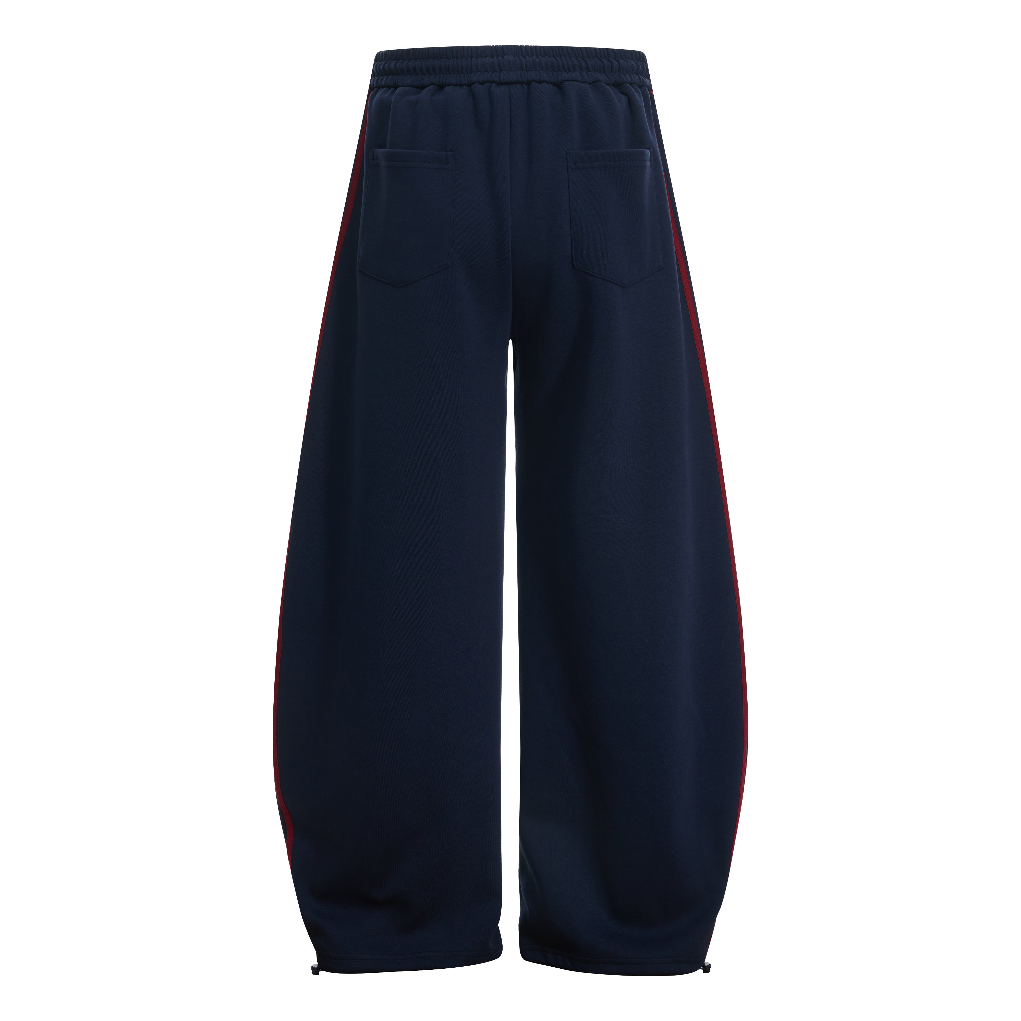 CapCabin Retro College Badge Wide-Leg Sweatpants