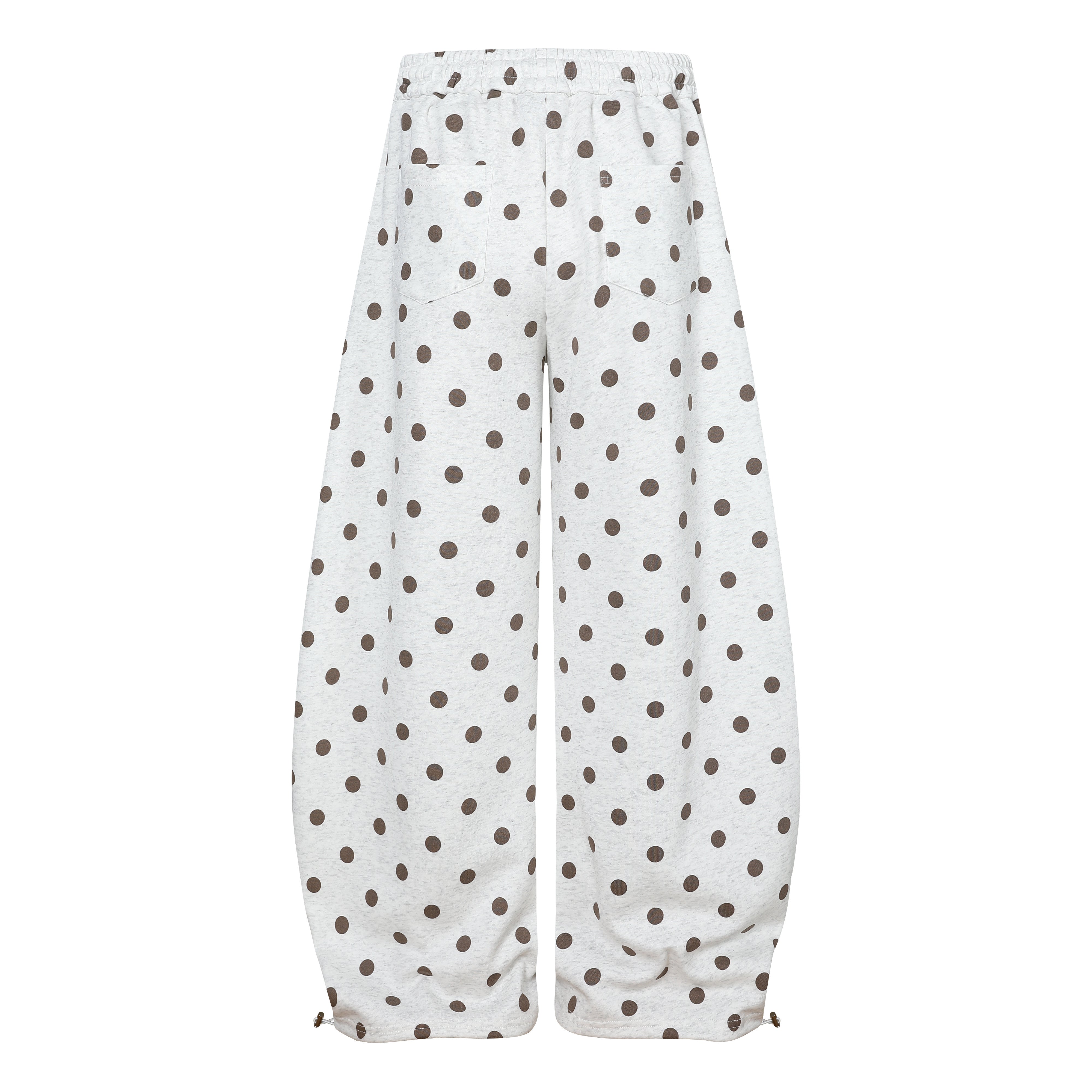 CapCabin Star Print Wide-Leg Pants